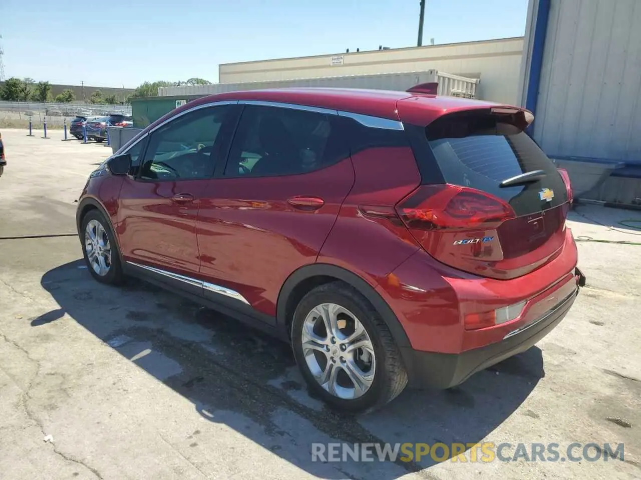 2 Photograph of a damaged car 1G1FY6S00L4120132 CHEVROLET BOLT 2020