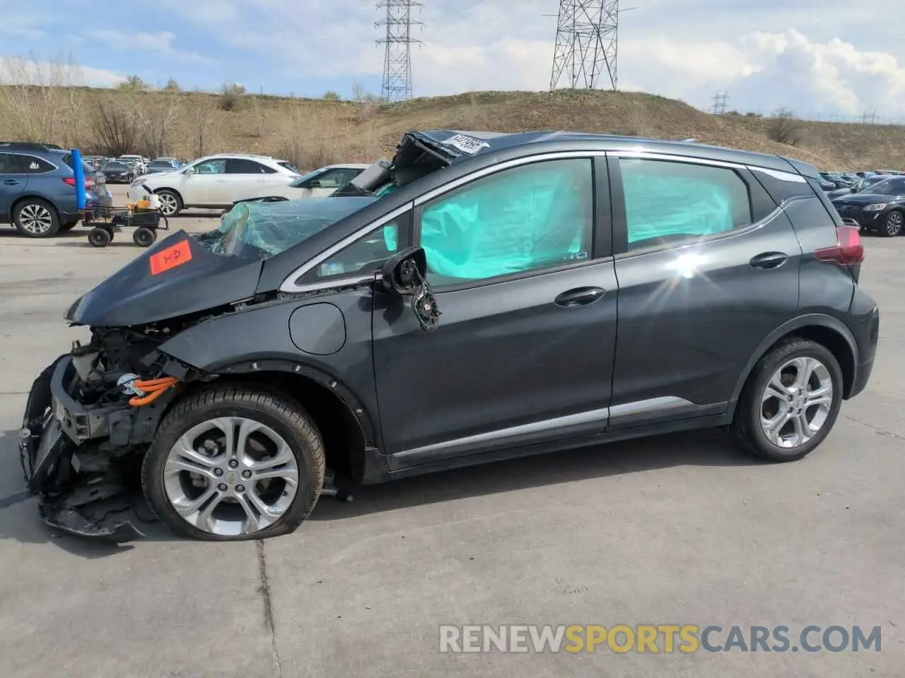 1 Photograph of a damaged car 1G1FY6S03L4140715 CHEVROLET BOLT 2020