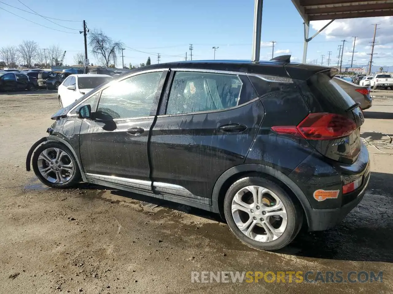2 Photograph of a damaged car 1G1FY6S04L4116634 CHEVROLET BOLT 2020