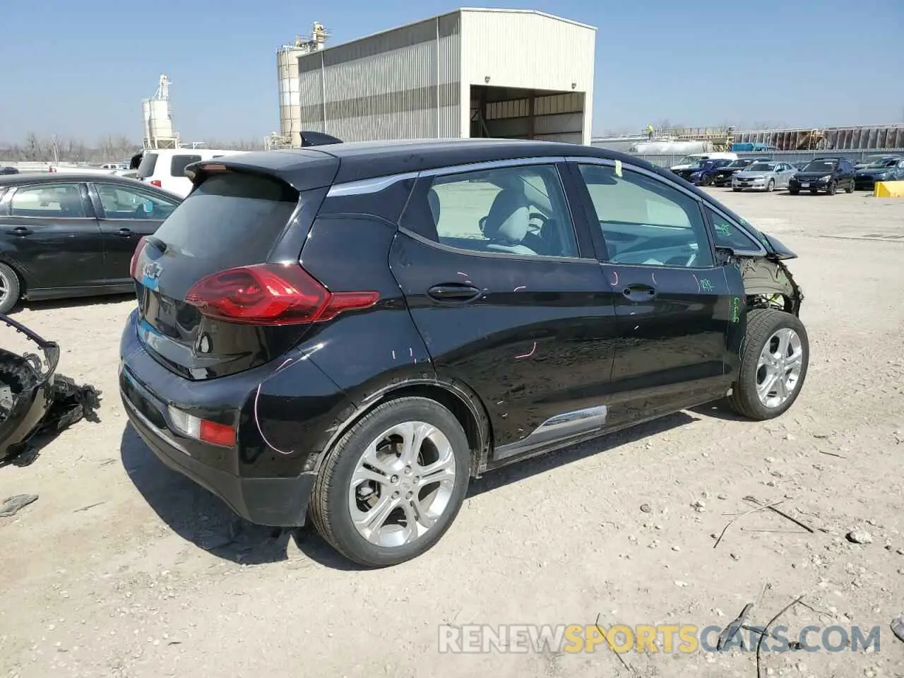 3 Photograph of a damaged car 1G1FY6S06L4112438 CHEVROLET BOLT 2020