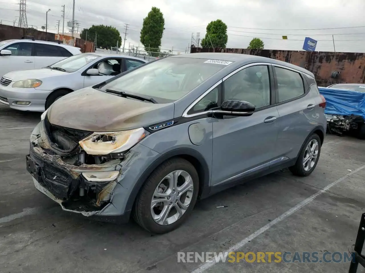 1 Photograph of a damaged car 1G1FY6S07L4148851 CHEVROLET BOLT 2020