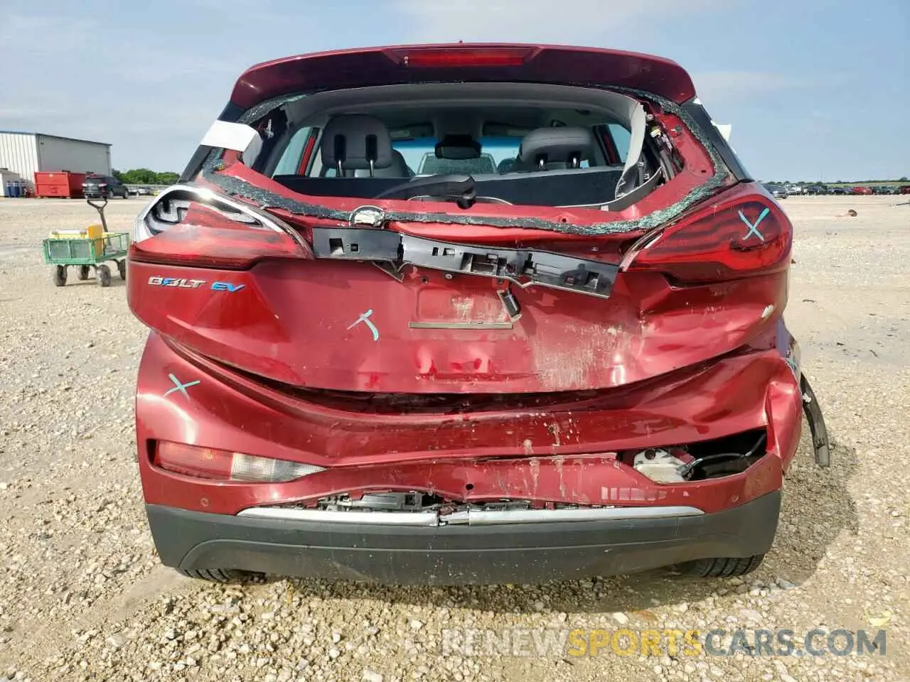 6 Photograph of a damaged car 1G1FY6S09L4110151 CHEVROLET BOLT 2020