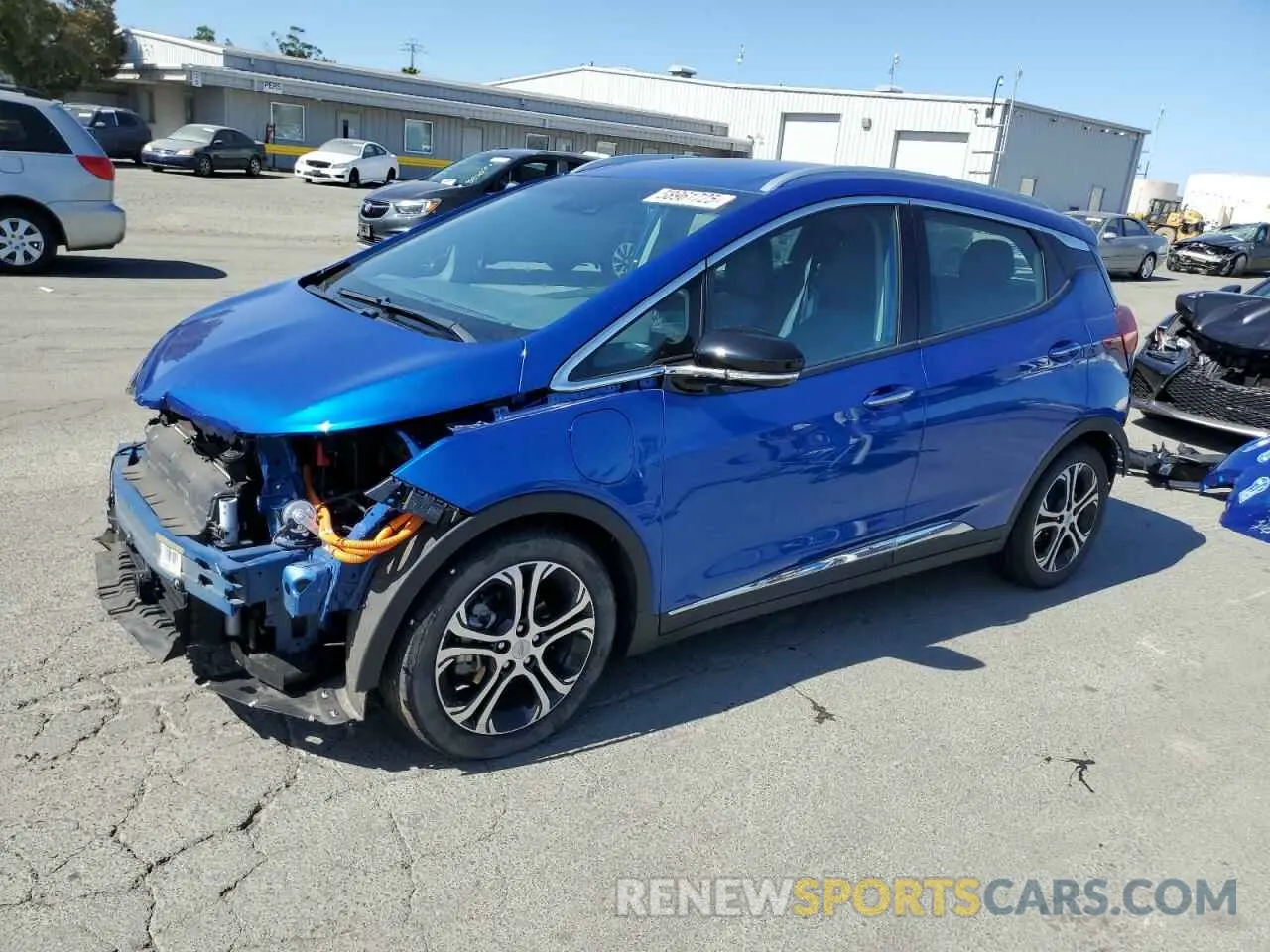1 Photograph of a damaged car 1G1FZ6S03L4149296 CHEVROLET BOLT 2020