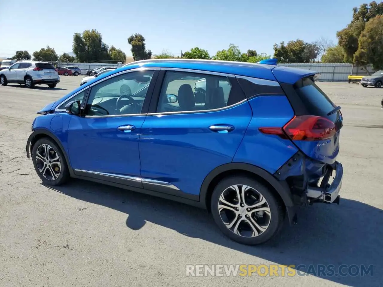 2 Photograph of a damaged car 1G1FZ6S03L4149296 CHEVROLET BOLT 2020