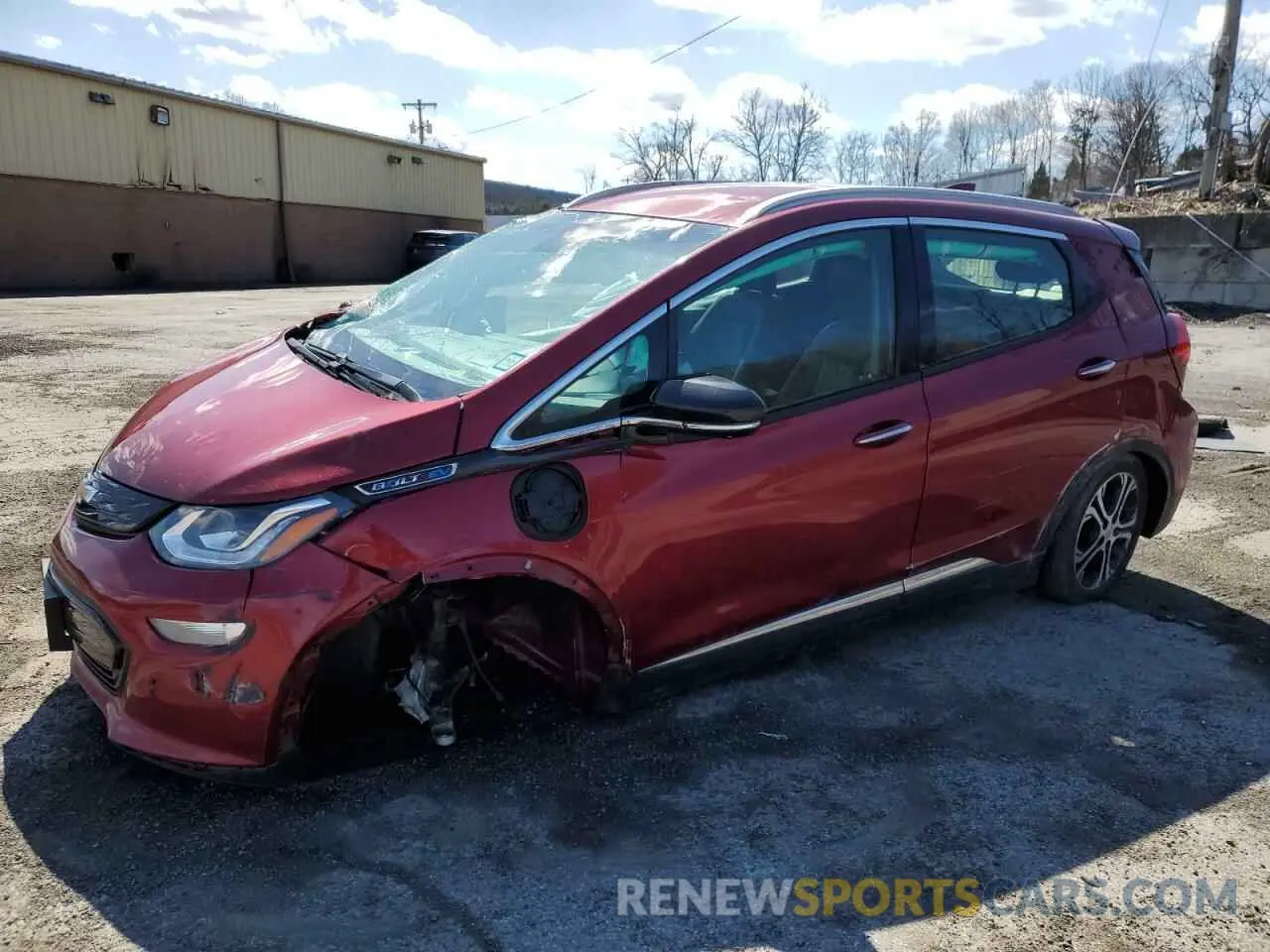 1 Photograph of a damaged car 1G1FZ6S04L4103928 CHEVROLET BOLT 2020
