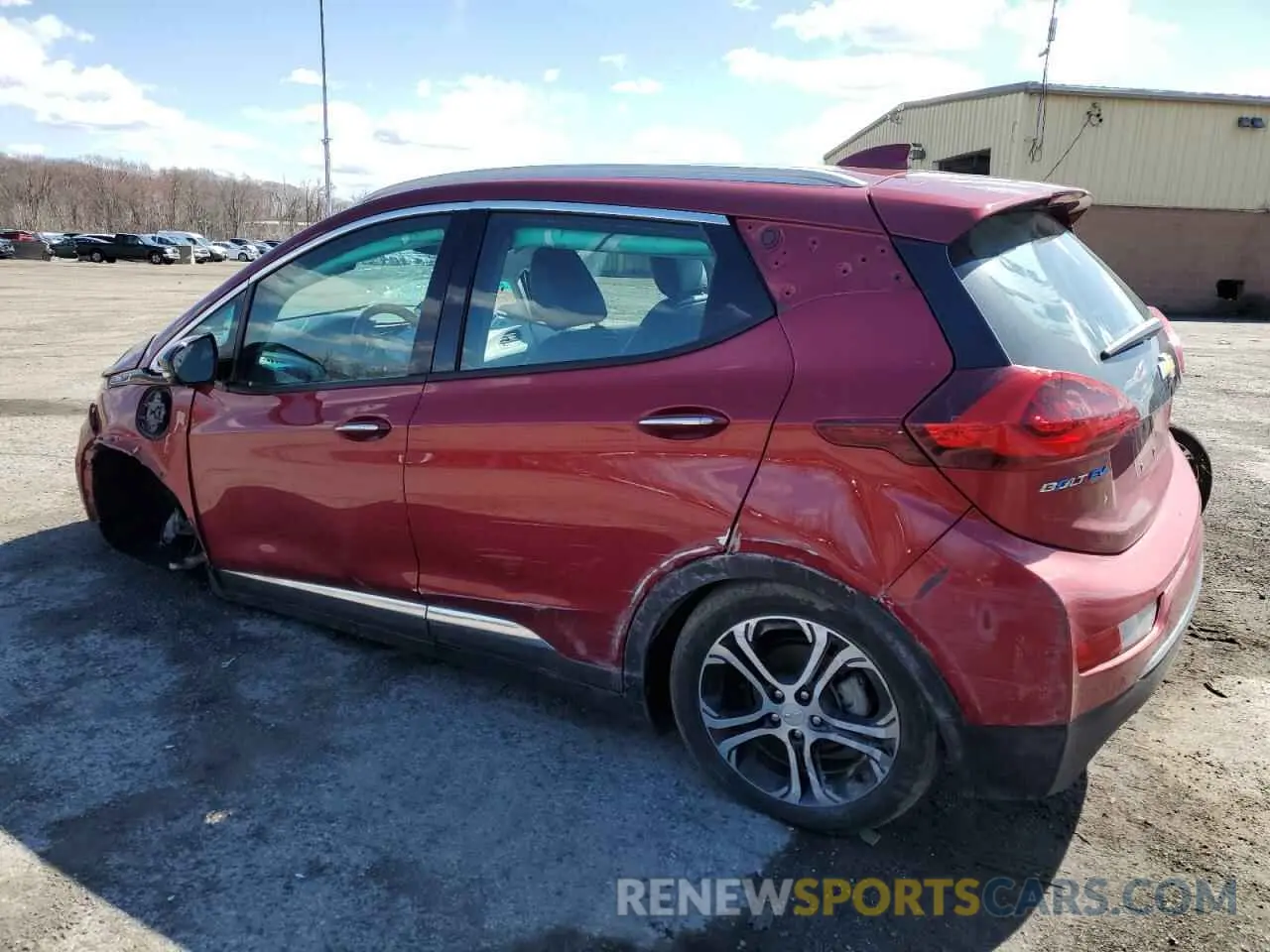 2 Photograph of a damaged car 1G1FZ6S04L4103928 CHEVROLET BOLT 2020
