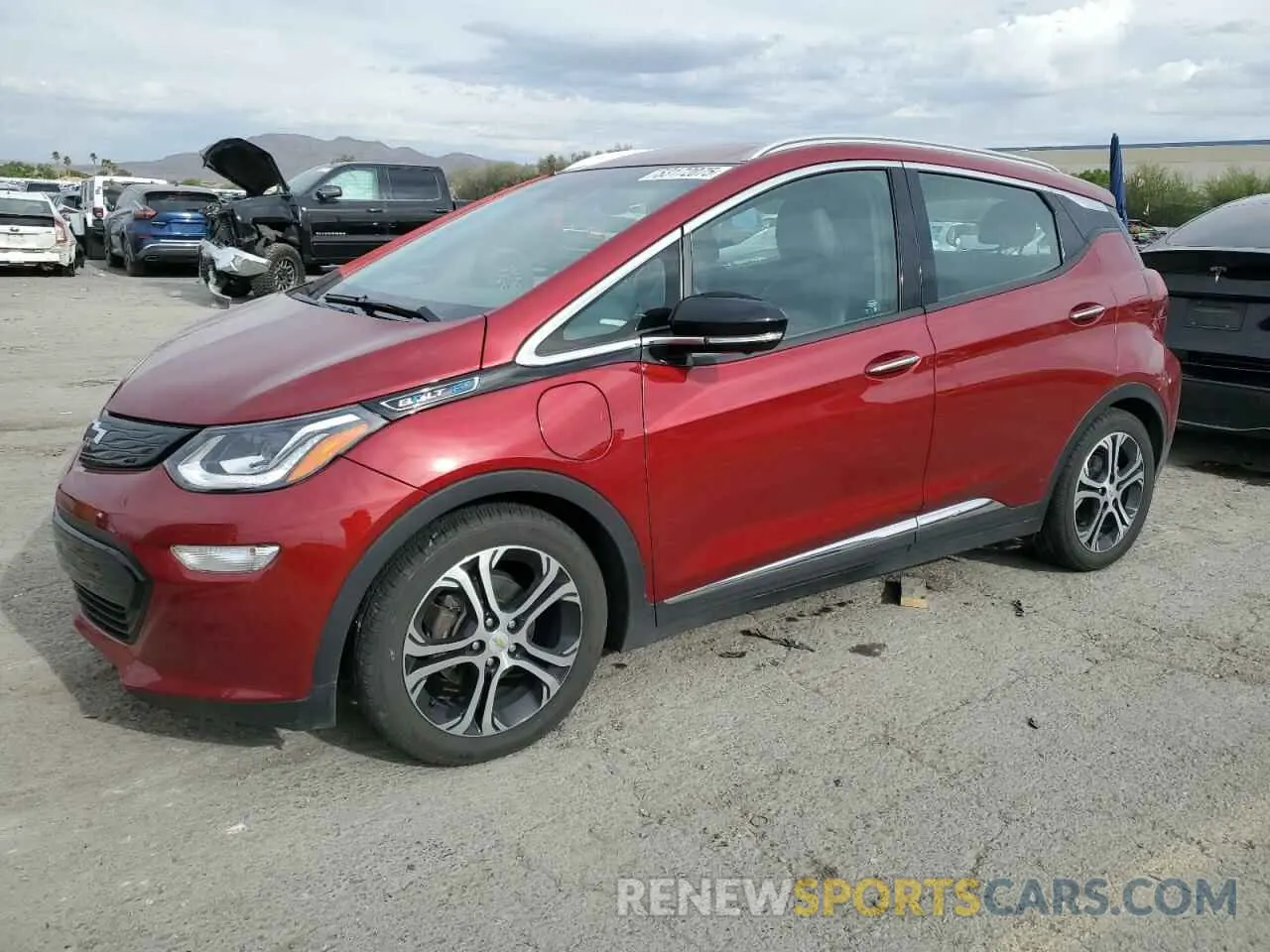 1 Photograph of a damaged car 1G1FZ6S07L4136681 CHEVROLET BOLT 2020