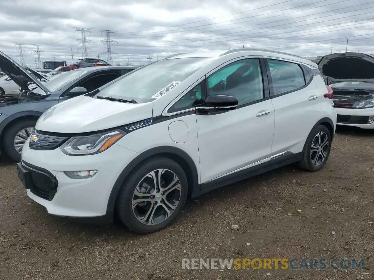 1 Photograph of a damaged car 1G1FZ6S0XL4138487 CHEVROLET BOLT 2020