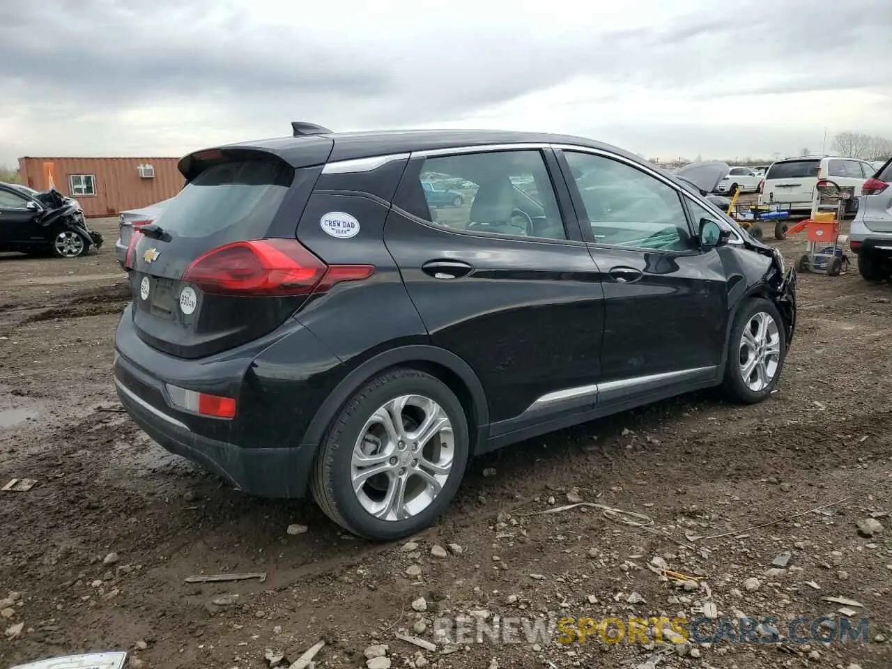 3 Photograph of a damaged car 1G1FY6S00M4107236 CHEVROLET BOLT 2021