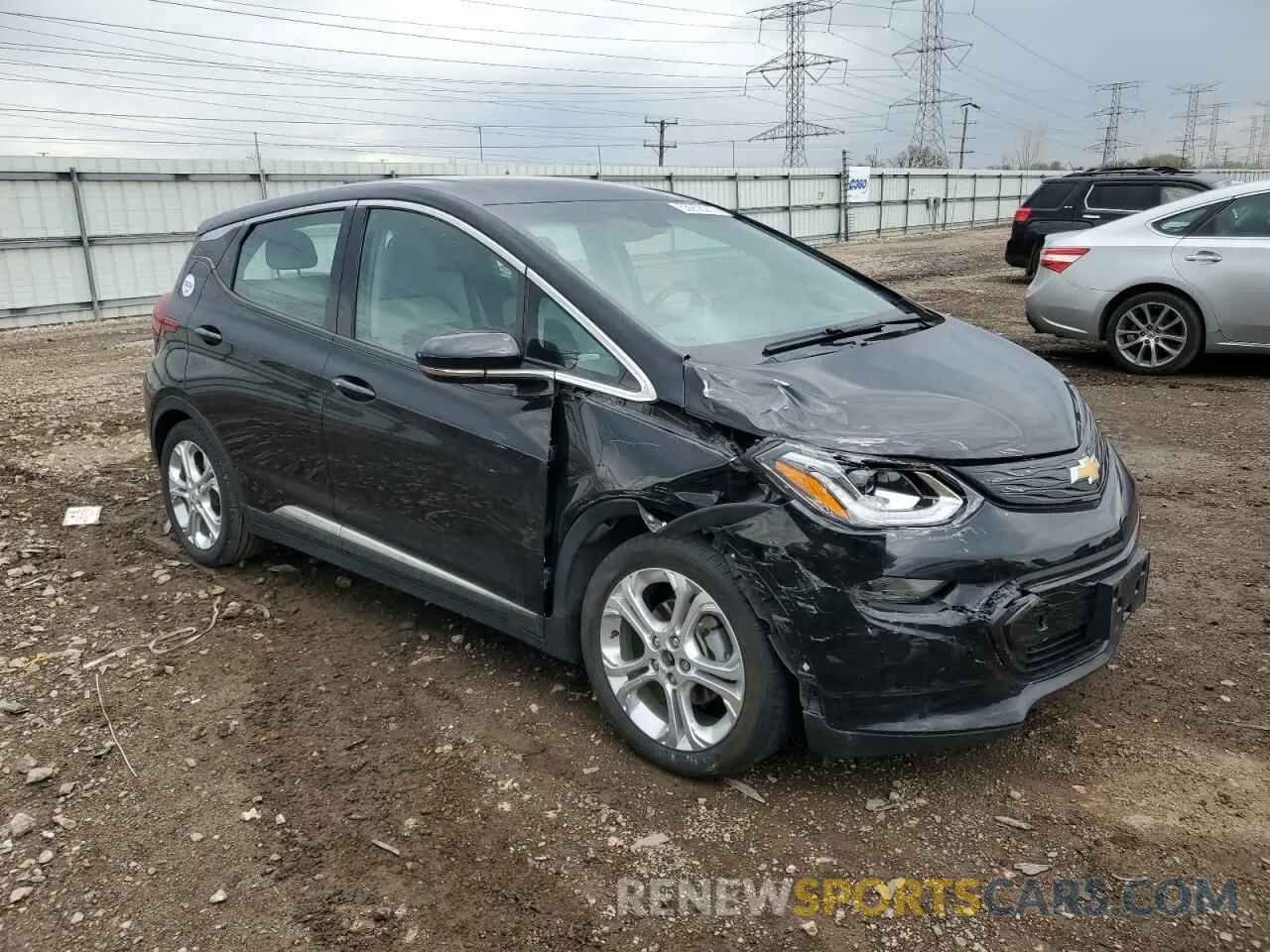 4 Photograph of a damaged car 1G1FY6S00M4107236 CHEVROLET BOLT 2021