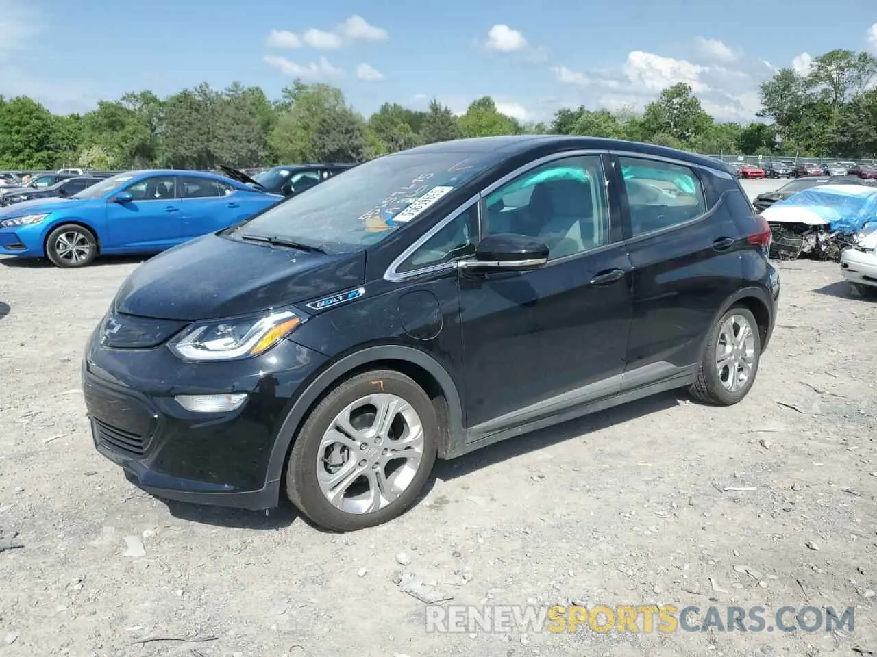 1 Photograph of a damaged car 1G1FY6S06M4110884 CHEVROLET BOLT 2021