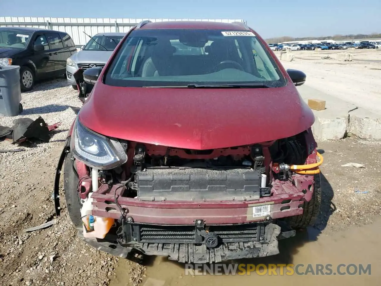 5 Photograph of a damaged car 1G1FZ6S05M4105592 CHEVROLET BOLT 2021