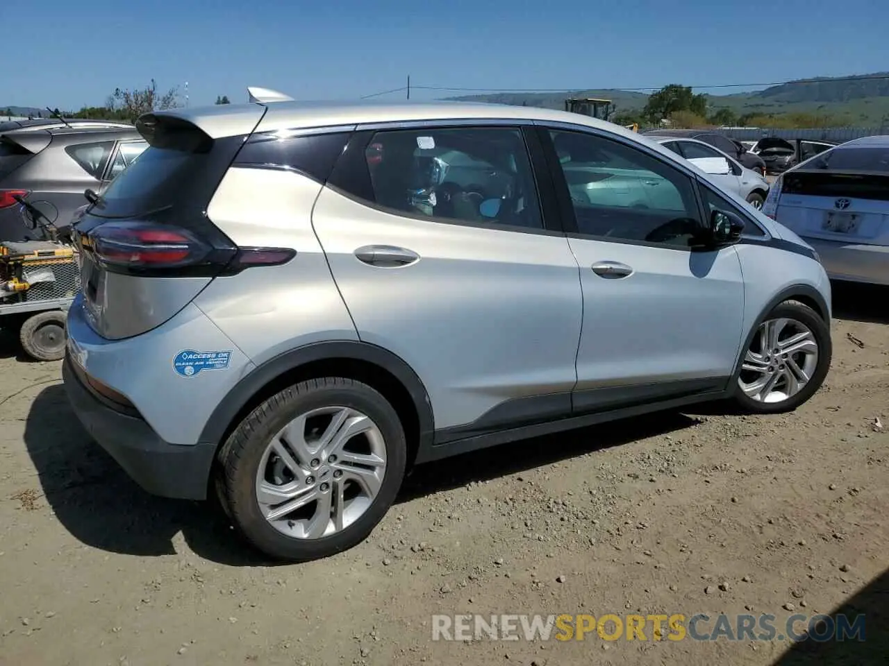 3 Photograph of a damaged car 1G1FW6S00N4100861 CHEVROLET BOLT 2022