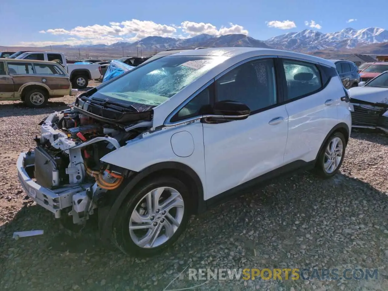 1 Photograph of a damaged car 1G1FW6S09N4101975 CHEVROLET BOLT 2022