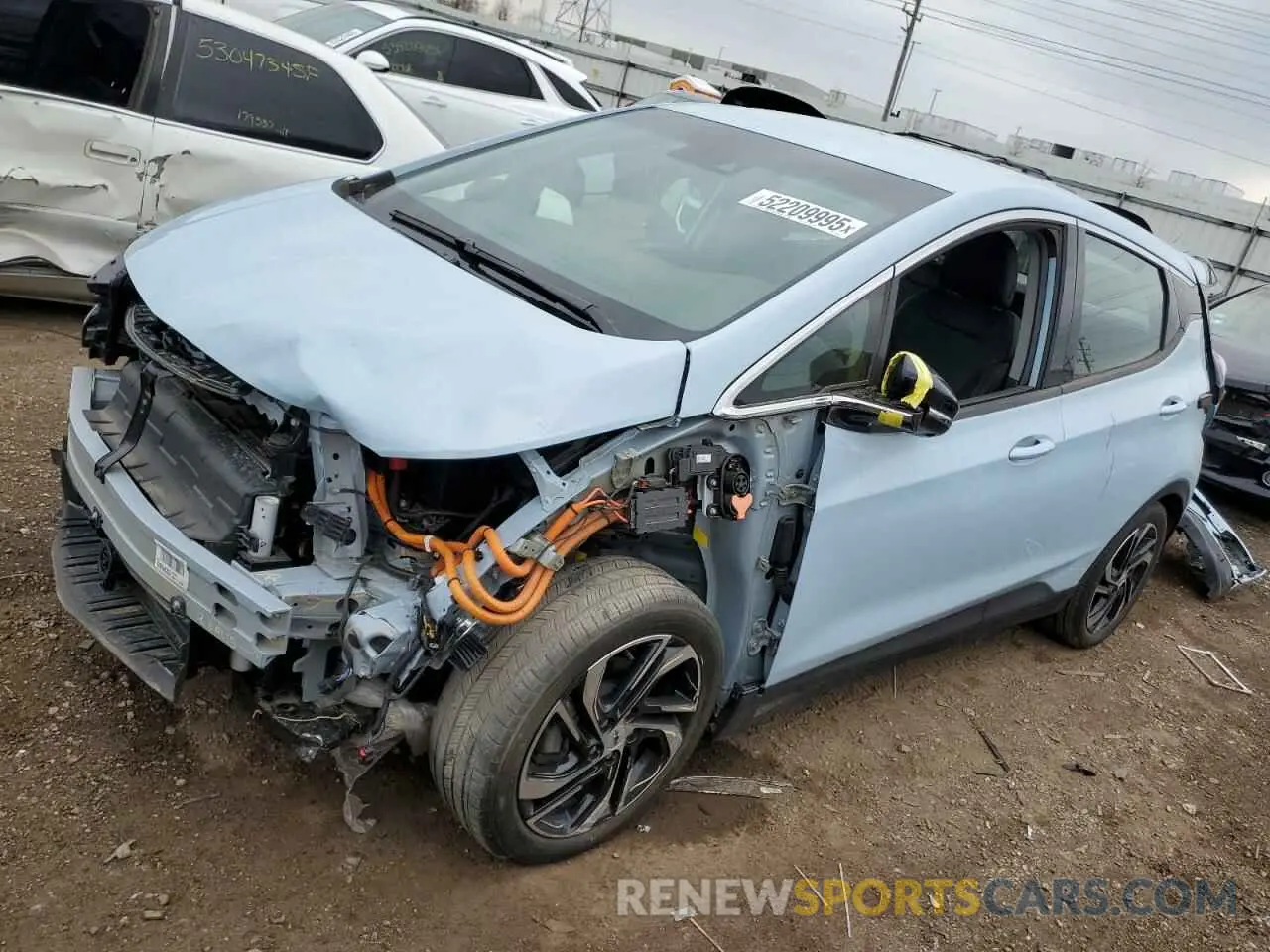 1 Photograph of a damaged car 1G1FX6S04N4108149 CHEVROLET BOLT 2022
