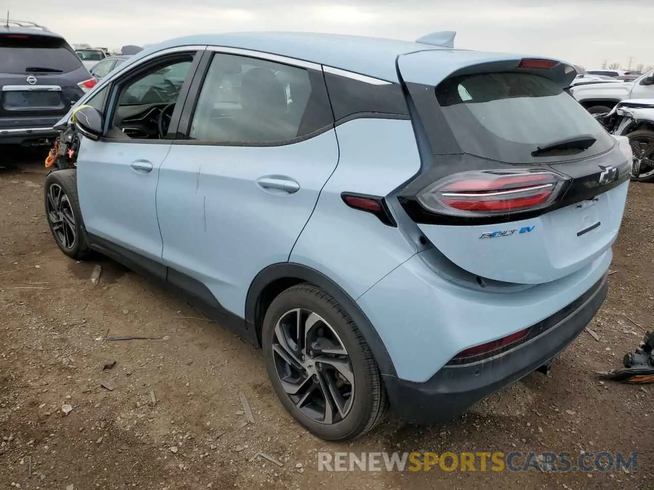 2 Photograph of a damaged car 1G1FX6S04N4108149 CHEVROLET BOLT 2022