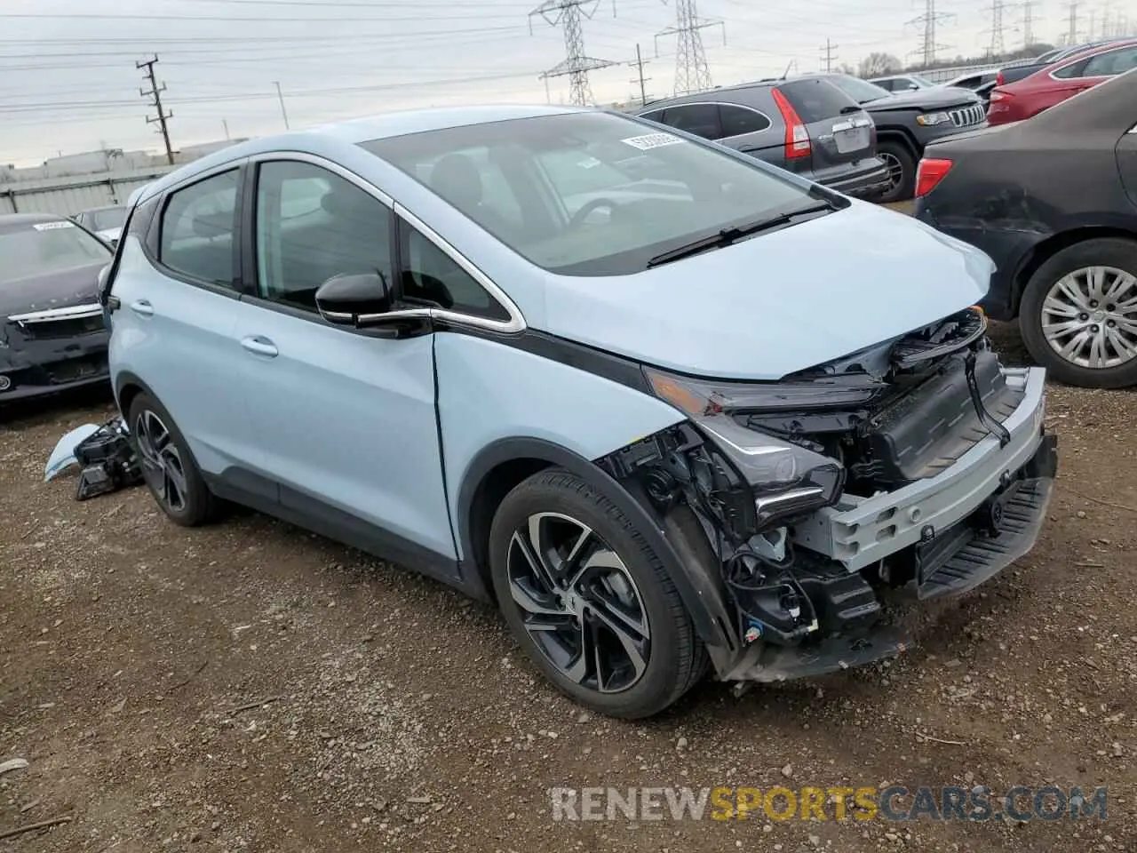 4 Photograph of a damaged car 1G1FX6S04N4108149 CHEVROLET BOLT 2022