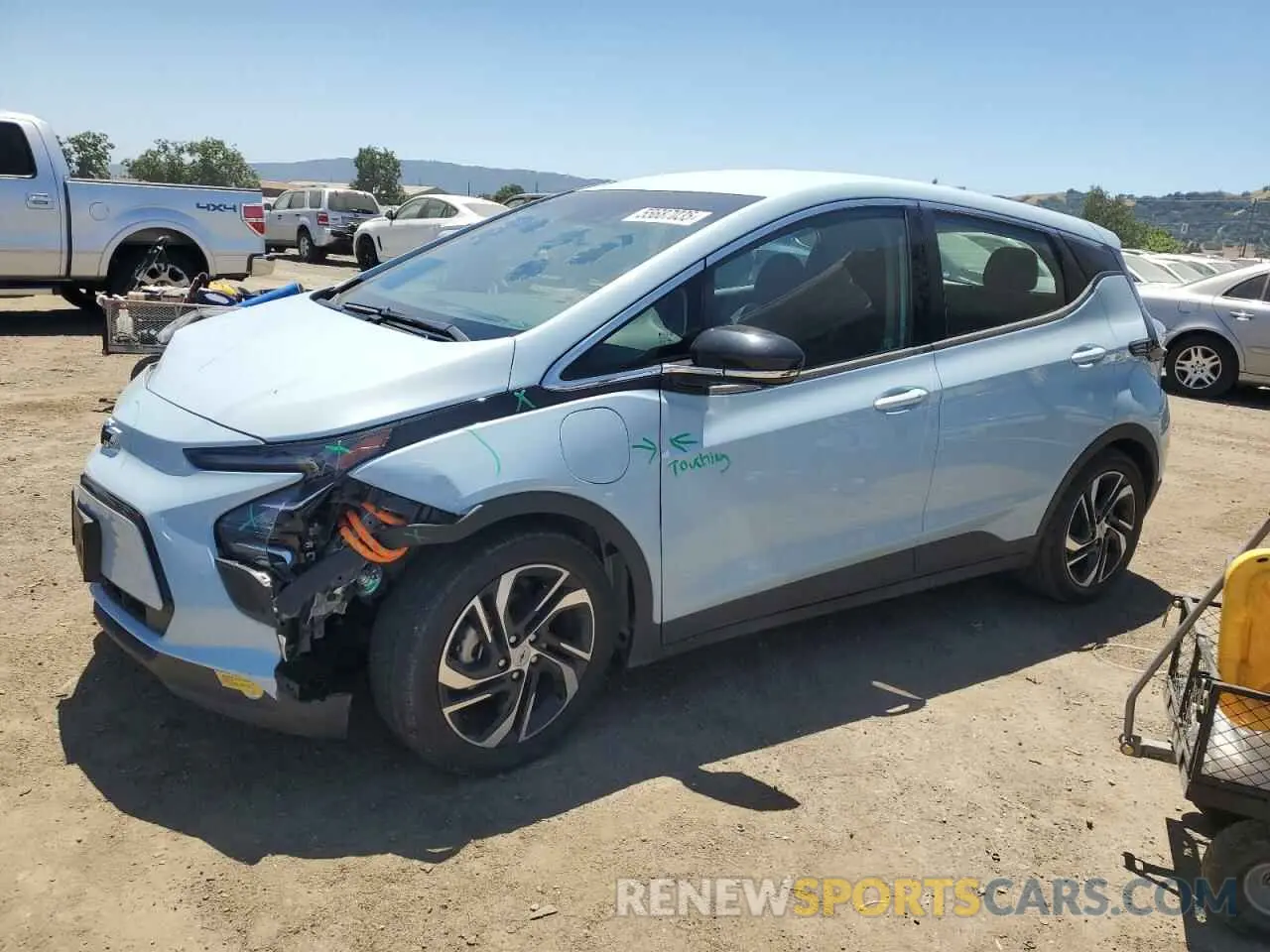 1 Photograph of a damaged car 1G1FX6S05N4116616 CHEVROLET BOLT 2022