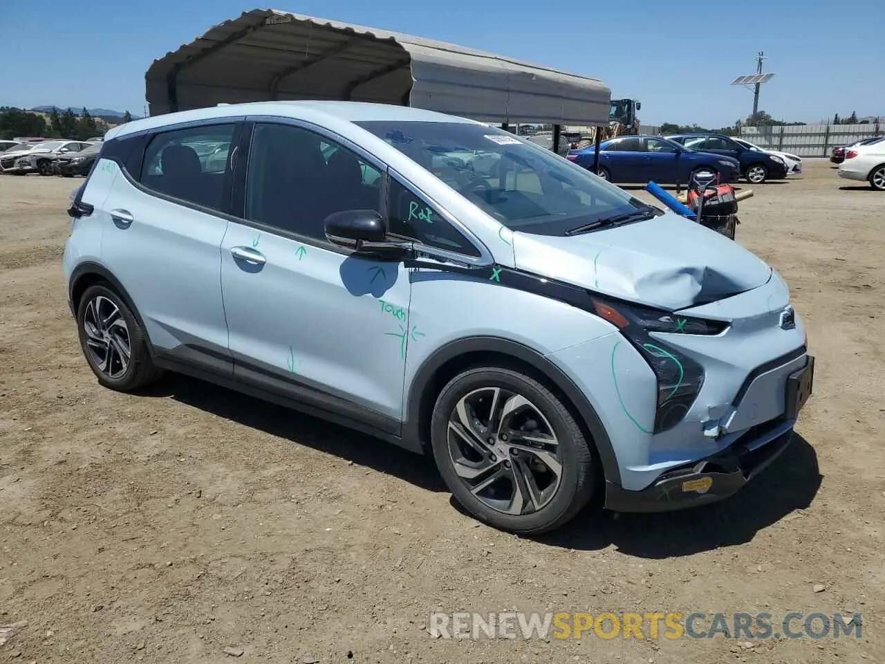 4 Photograph of a damaged car 1G1FX6S05N4116616 CHEVROLET BOLT 2022