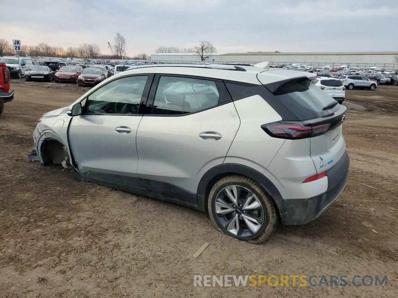 2 Photograph of a damaged car 1G1FY6S06N4117755 CHEVROLET BOLT 2022