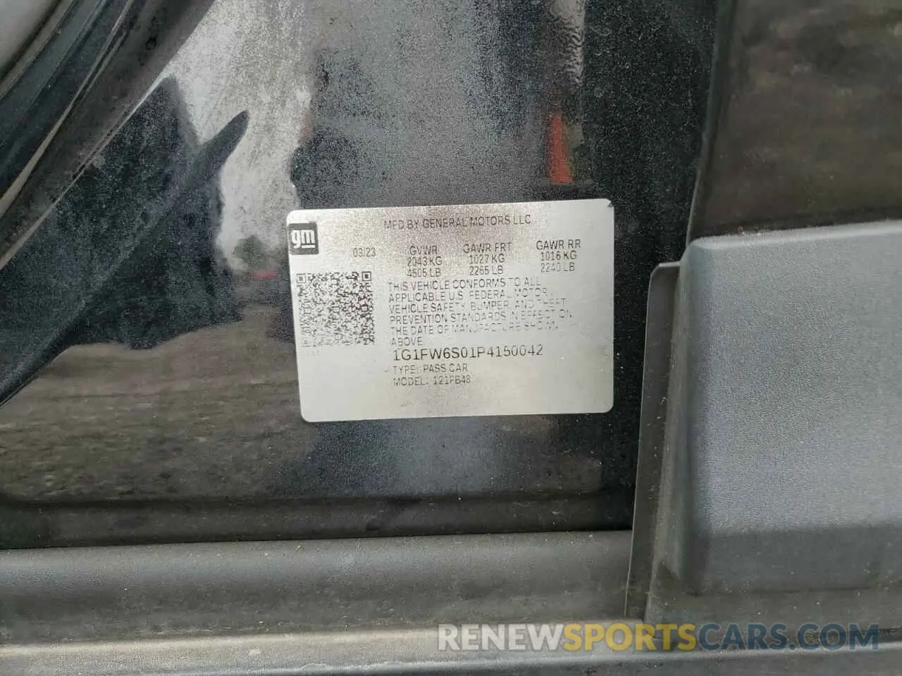 12 Photograph of a damaged car 1G1FW6S01P4150042 CHEVROLET BOLT 2023