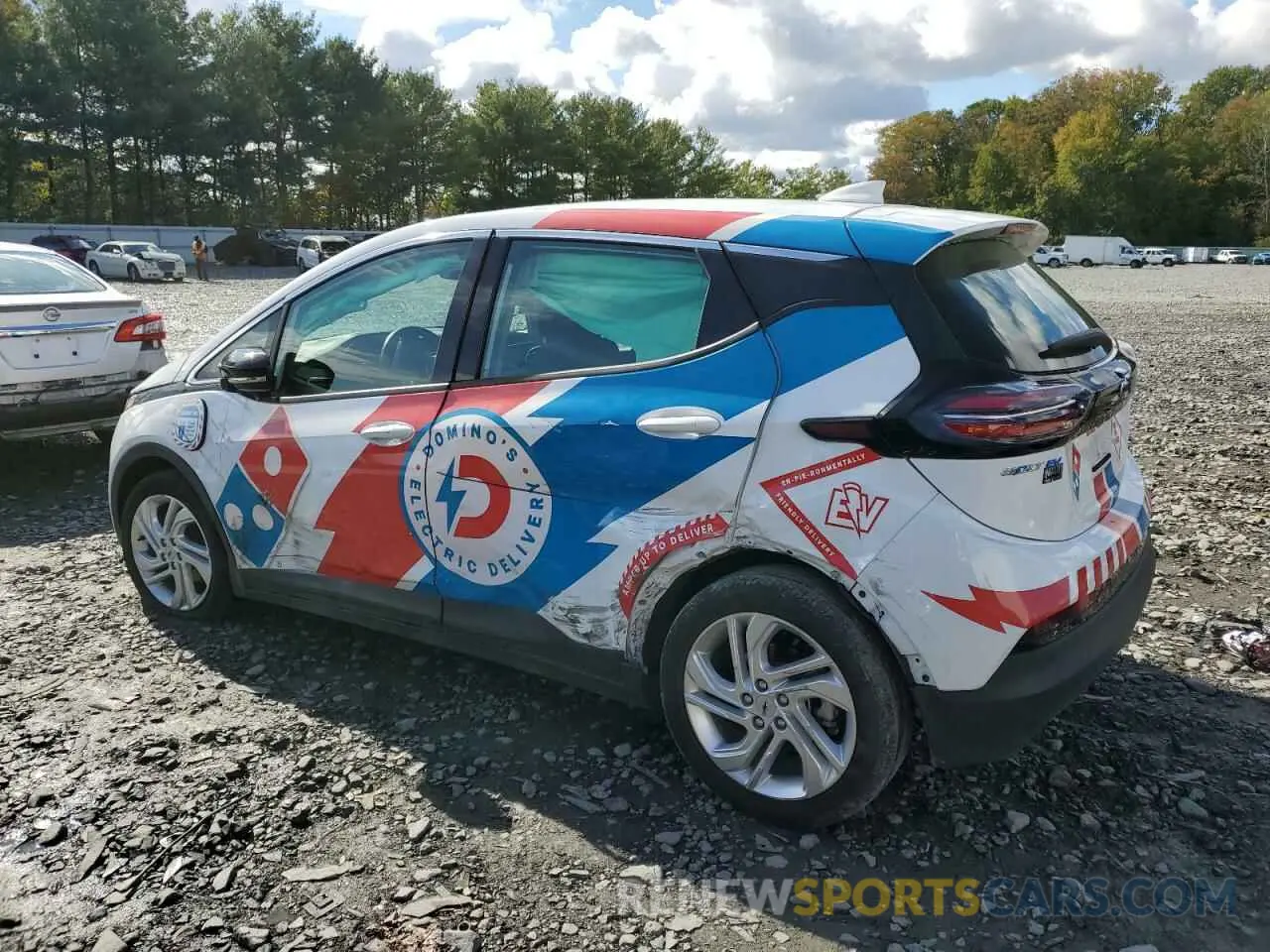 2 Photograph of a damaged car 1G1FW6S05P4110451 CHEVROLET BOLT 2023