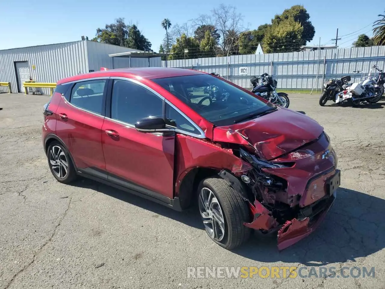 4 Photograph of a damaged car 1G1FX6S02P4151696 CHEVROLET BOLT 2023