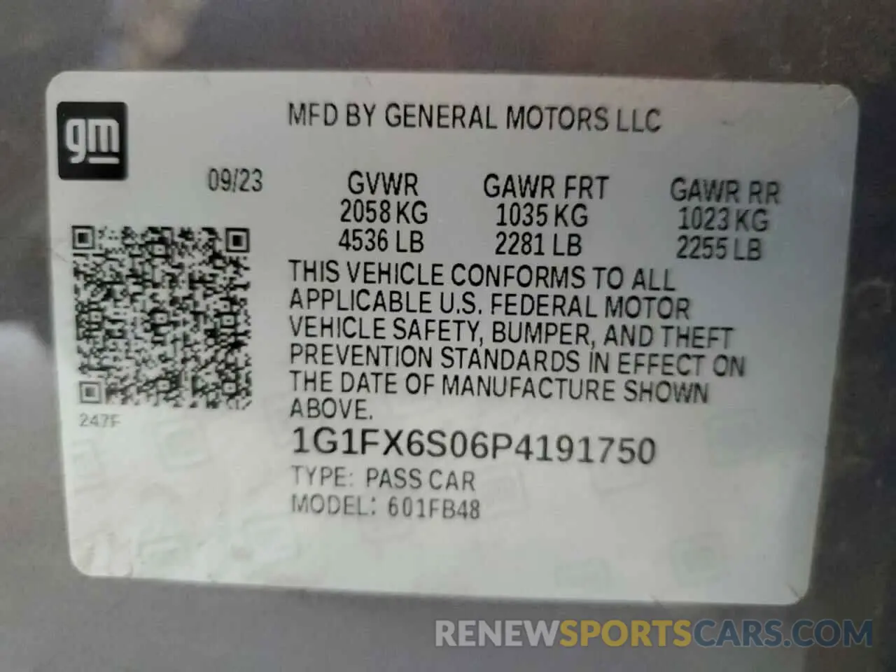 12 Photograph of a damaged car 1G1FX6S06P4191750 CHEVROLET BOLT 2023