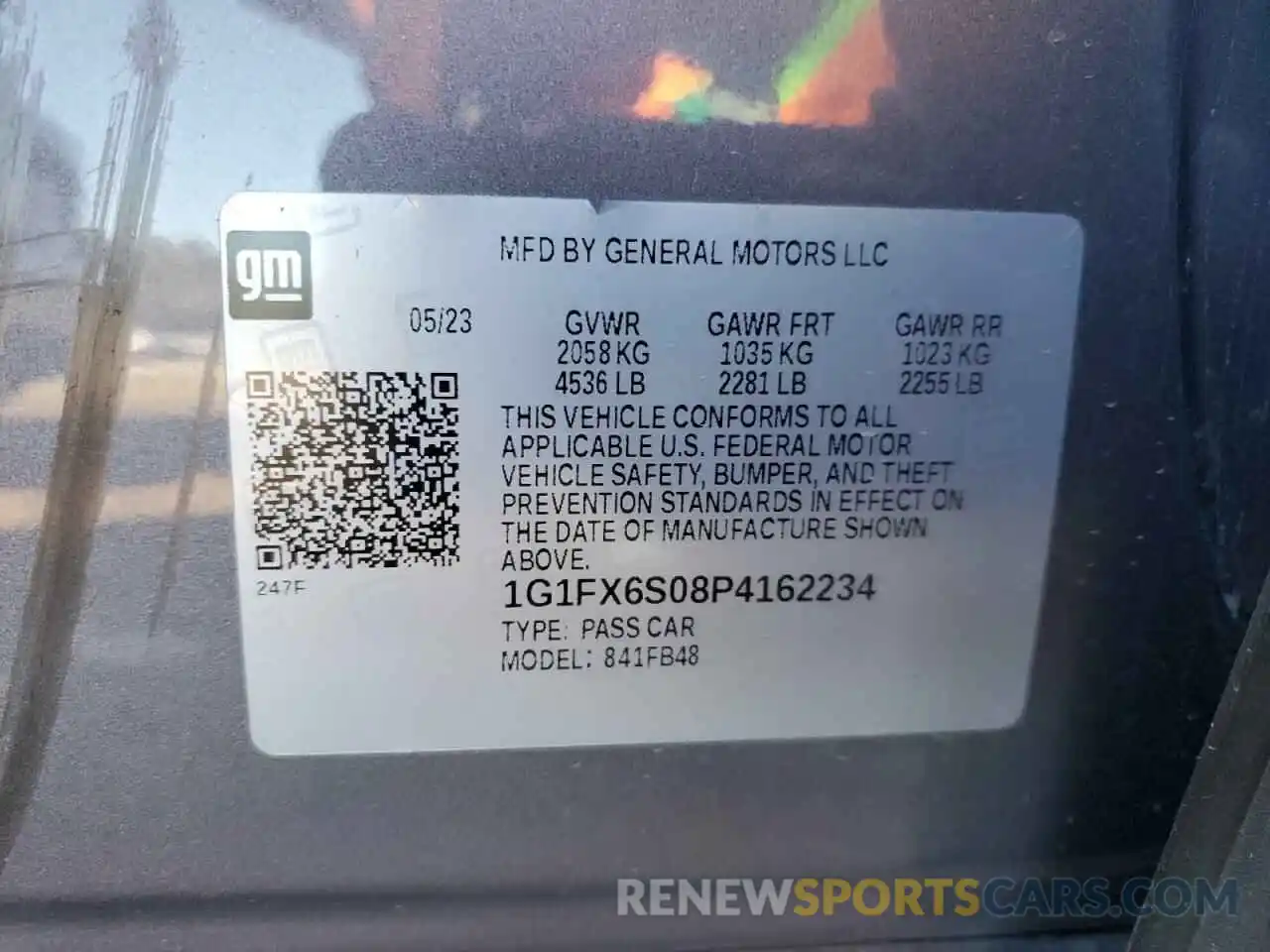 12 Photograph of a damaged car 1G1FX6S08P4162234 CHEVROLET BOLT 2023