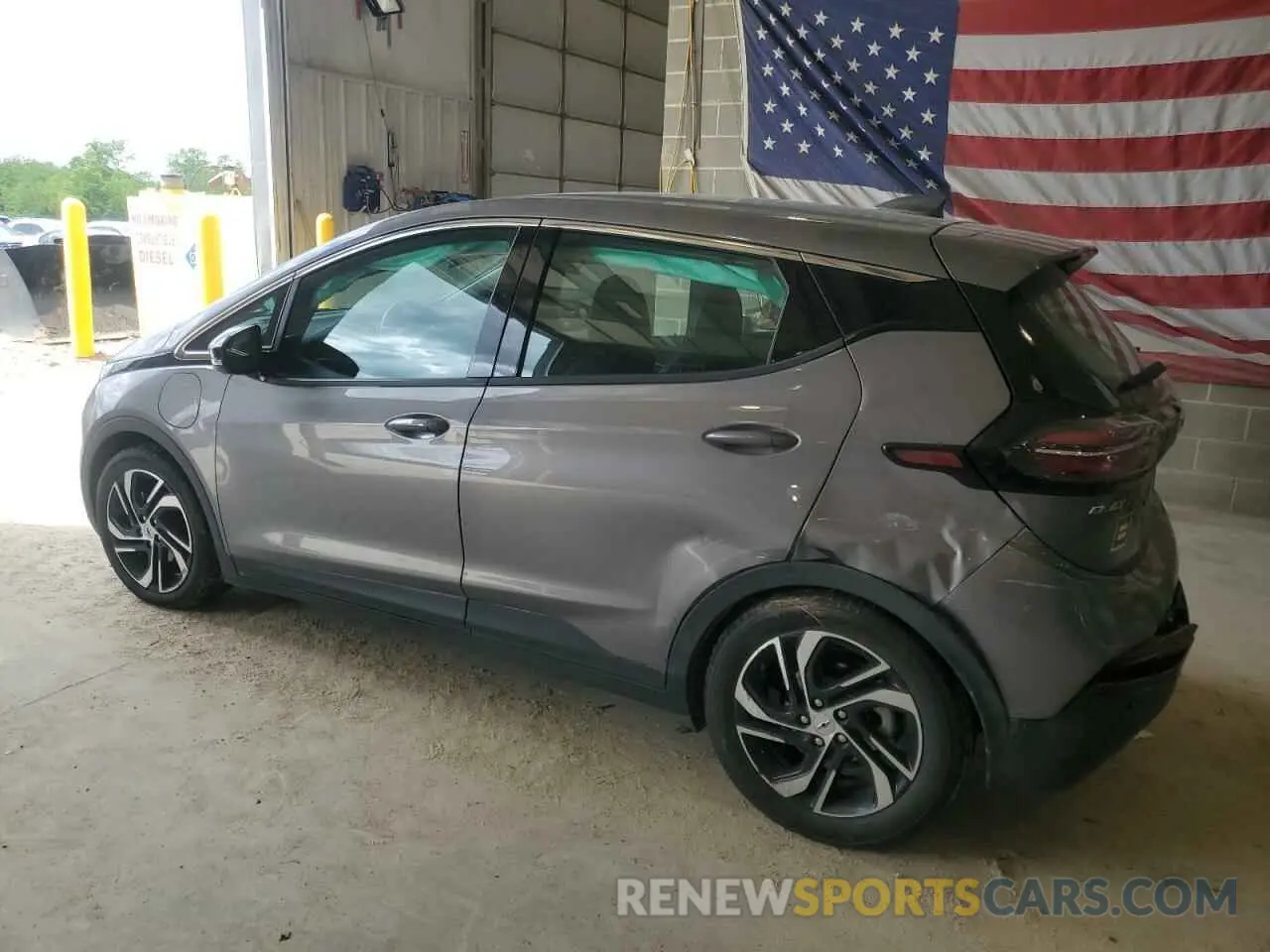 2 Photograph of a damaged car 1G1FX6S08P4202554 CHEVROLET BOLT 2023