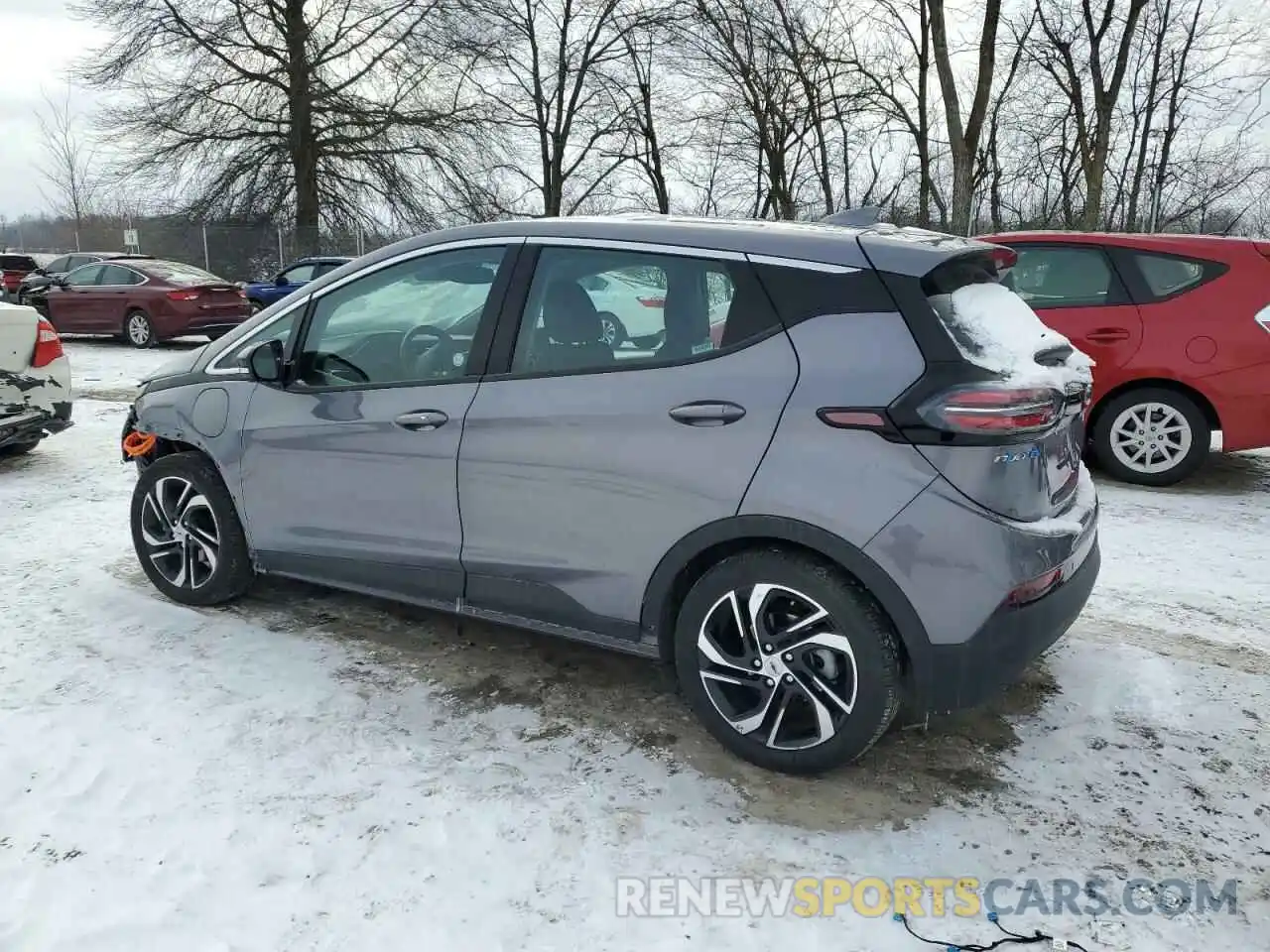 2 Photograph of a damaged car 1G1FX6S09P4143319 CHEVROLET BOLT 2023