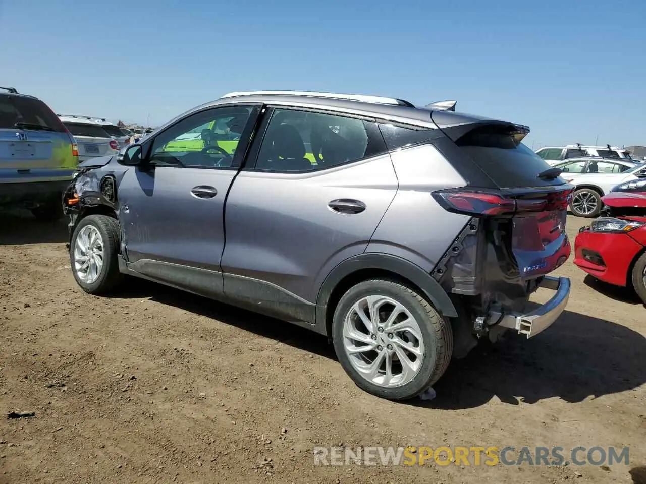 2 Photograph of a damaged car 1G1FY6S04P4147811 CHEVROLET BOLT 2023