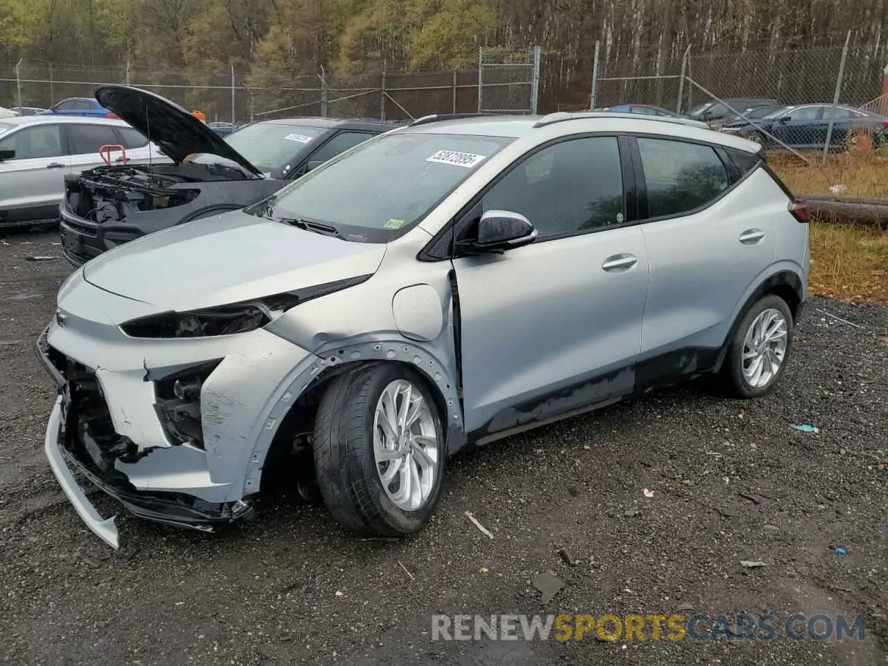 1 Photograph of a damaged car 1G1FY6S05P4185161 CHEVROLET BOLT 2023