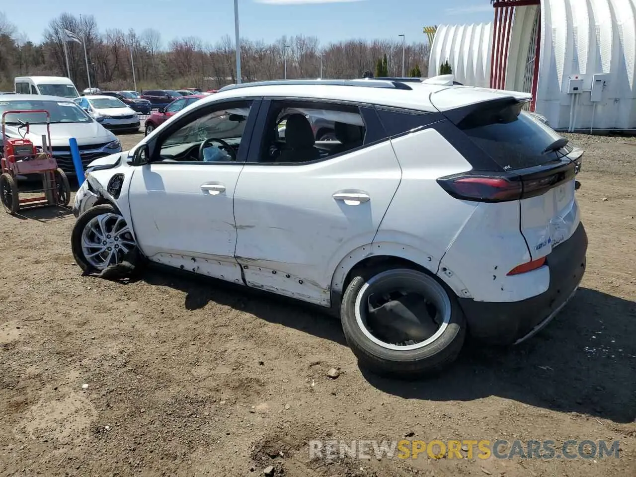 2 Photograph of a damaged car 1G1FY6S06P4149947 CHEVROLET BOLT 2023