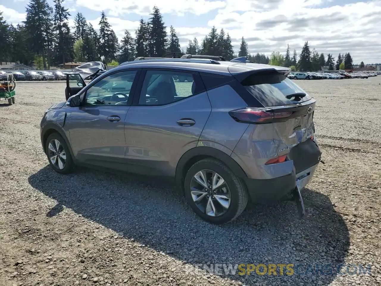 2 Photograph of a damaged car 1G1FY6S06P4180471 CHEVROLET BOLT 2023