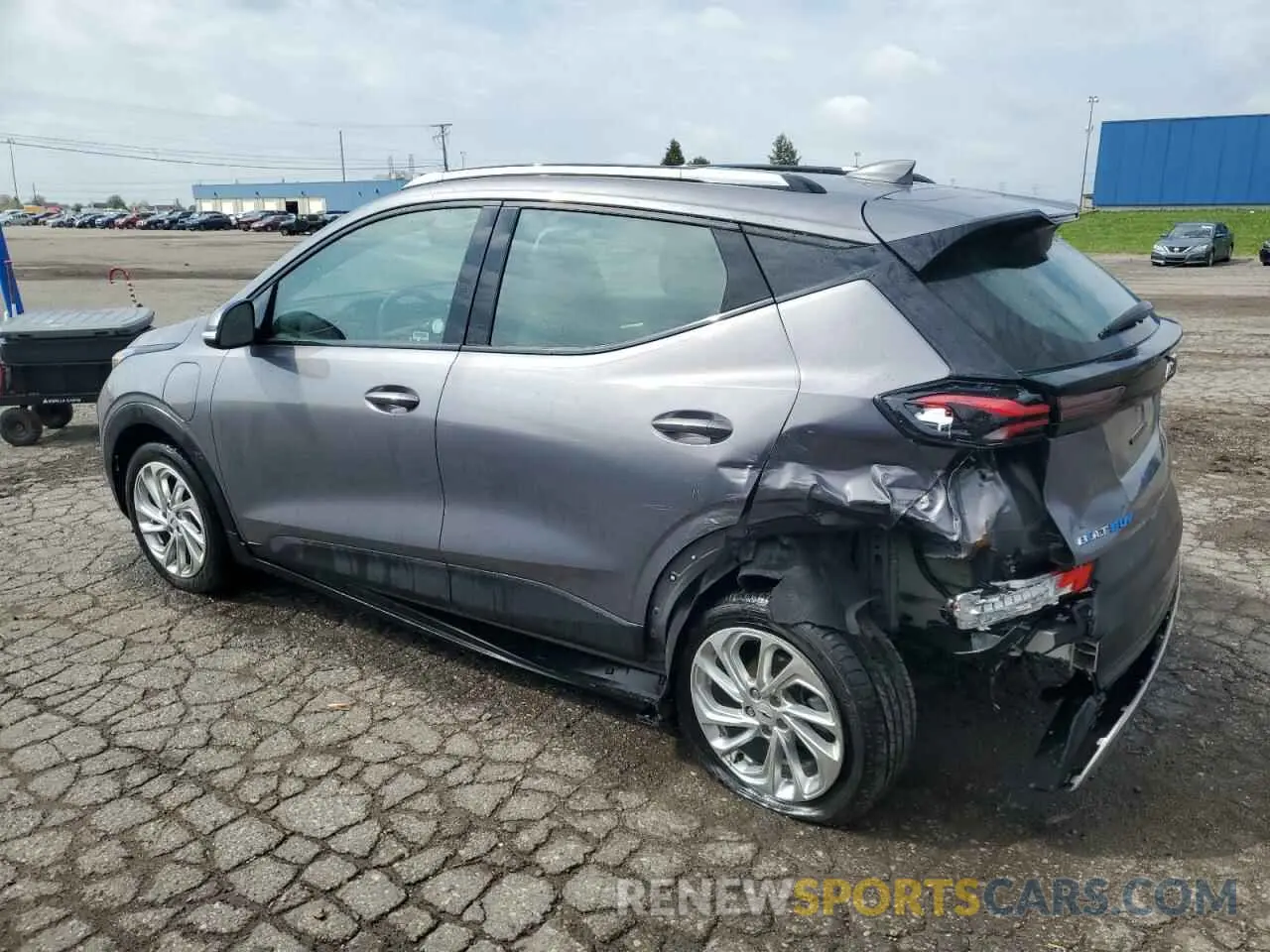 2 Photograph of a damaged car 1G1FY6S08P4155832 CHEVROLET BOLT 2023