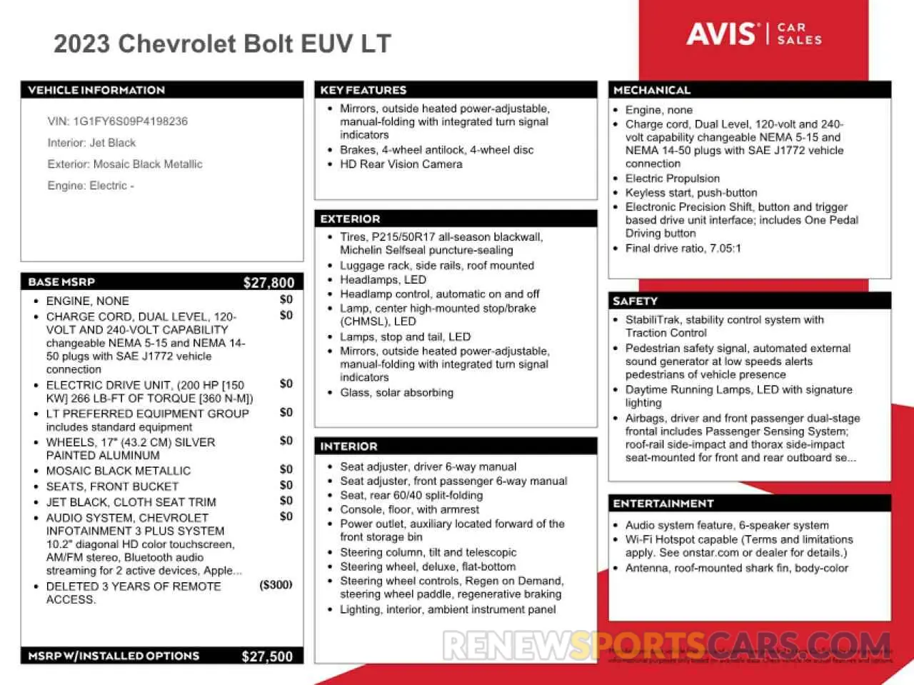 12 Photograph of a damaged car 1G1FY6S09P4198236 CHEVROLET BOLT 2023