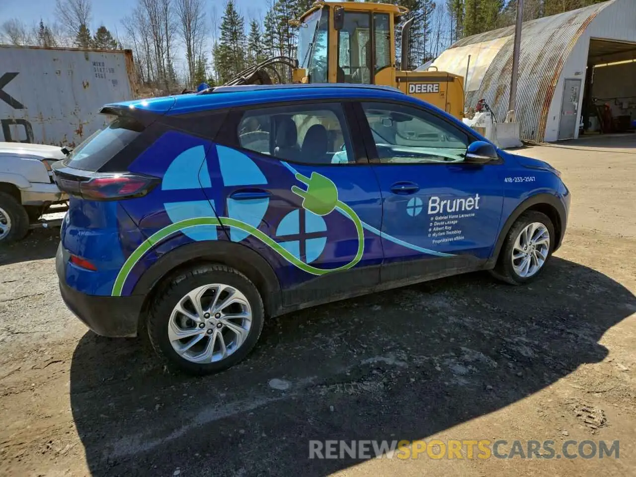 3 Photograph of a damaged car 1G1FY6S0XP4154052 CHEVROLET BOLT 2023
