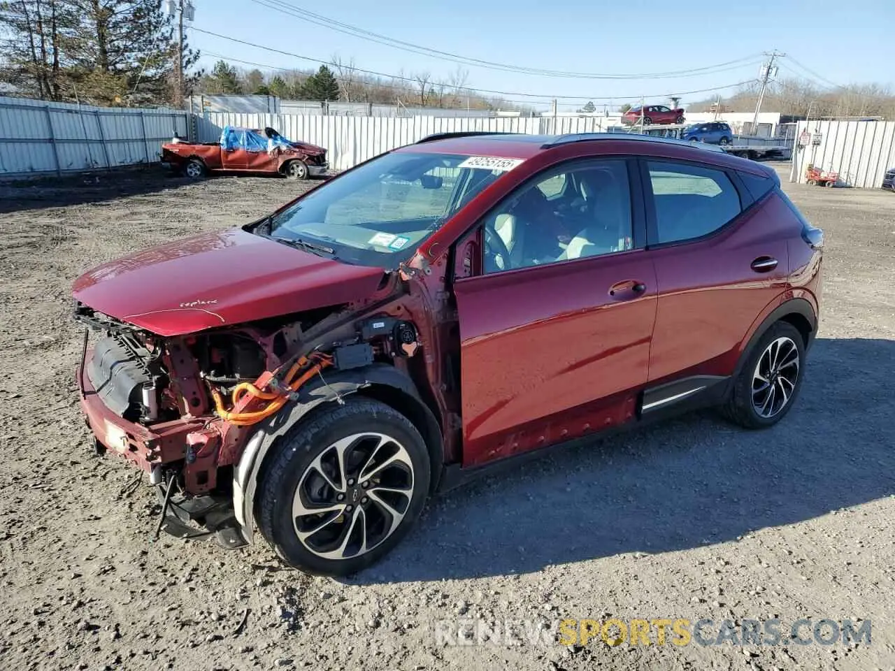 1 Photograph of a damaged car 1G1FZ6S02P4170887 CHEVROLET BOLT 2023