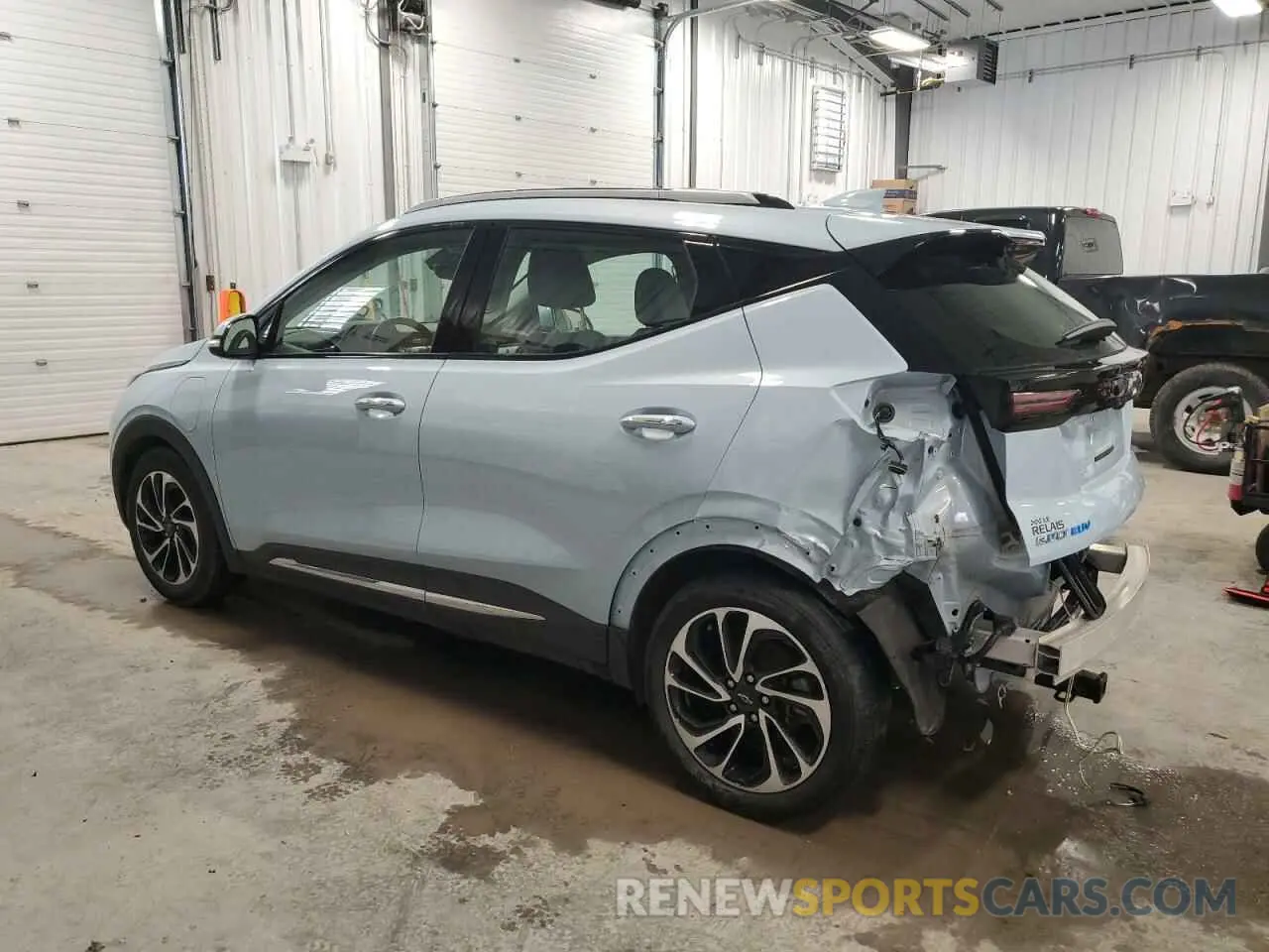 2 Photograph of a damaged car 1G1FZ6S0XP4179028 CHEVROLET BOLT 2023