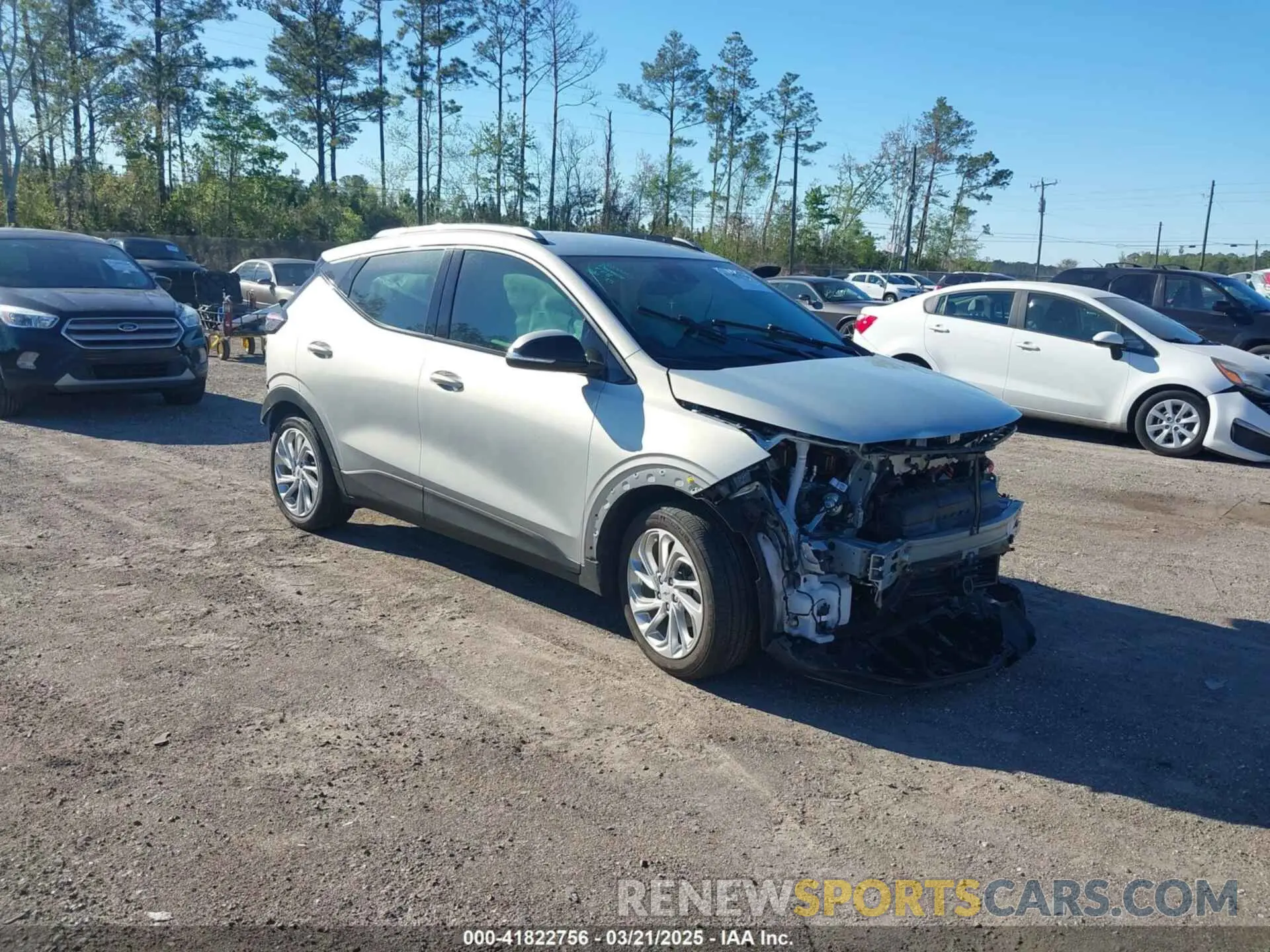 1 Photograph of a damaged car 1G1FY6S01N4112706 CHEVROLET BOLT EUV 2022
