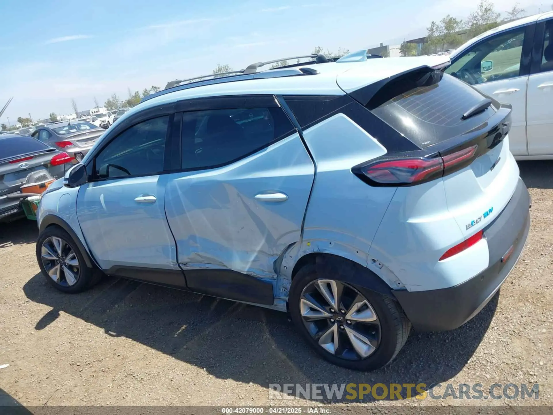 6 Photograph of a damaged car 1G1FY6S05N4116337 CHEVROLET BOLT EUV 2022