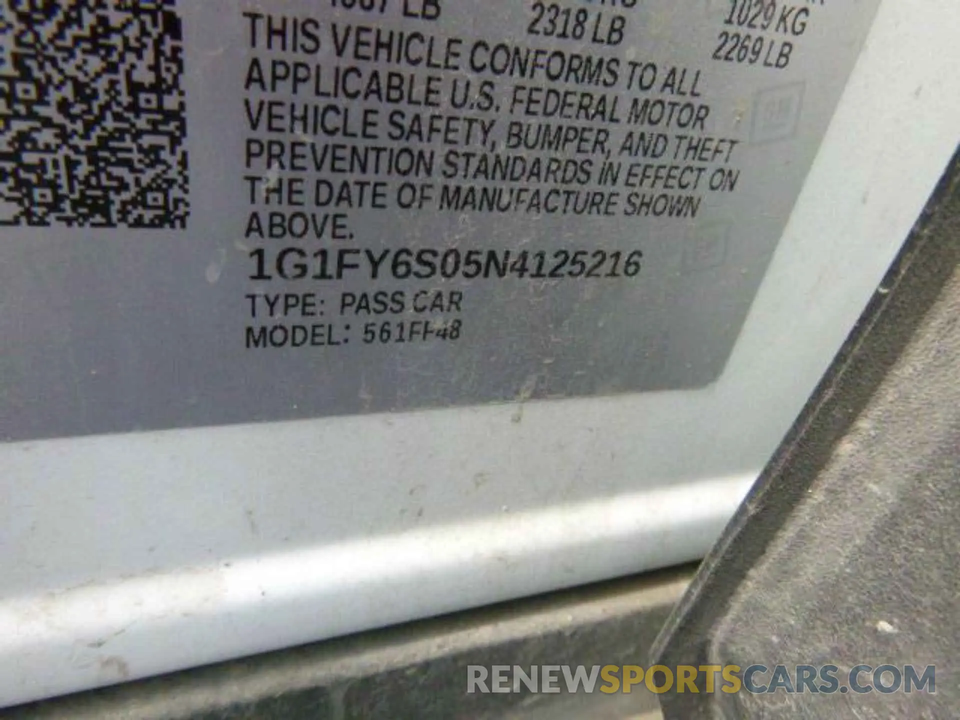 6 Photograph of a damaged car 1G1FY6S05N4125216 CHEVROLET BOLT EUV 2022