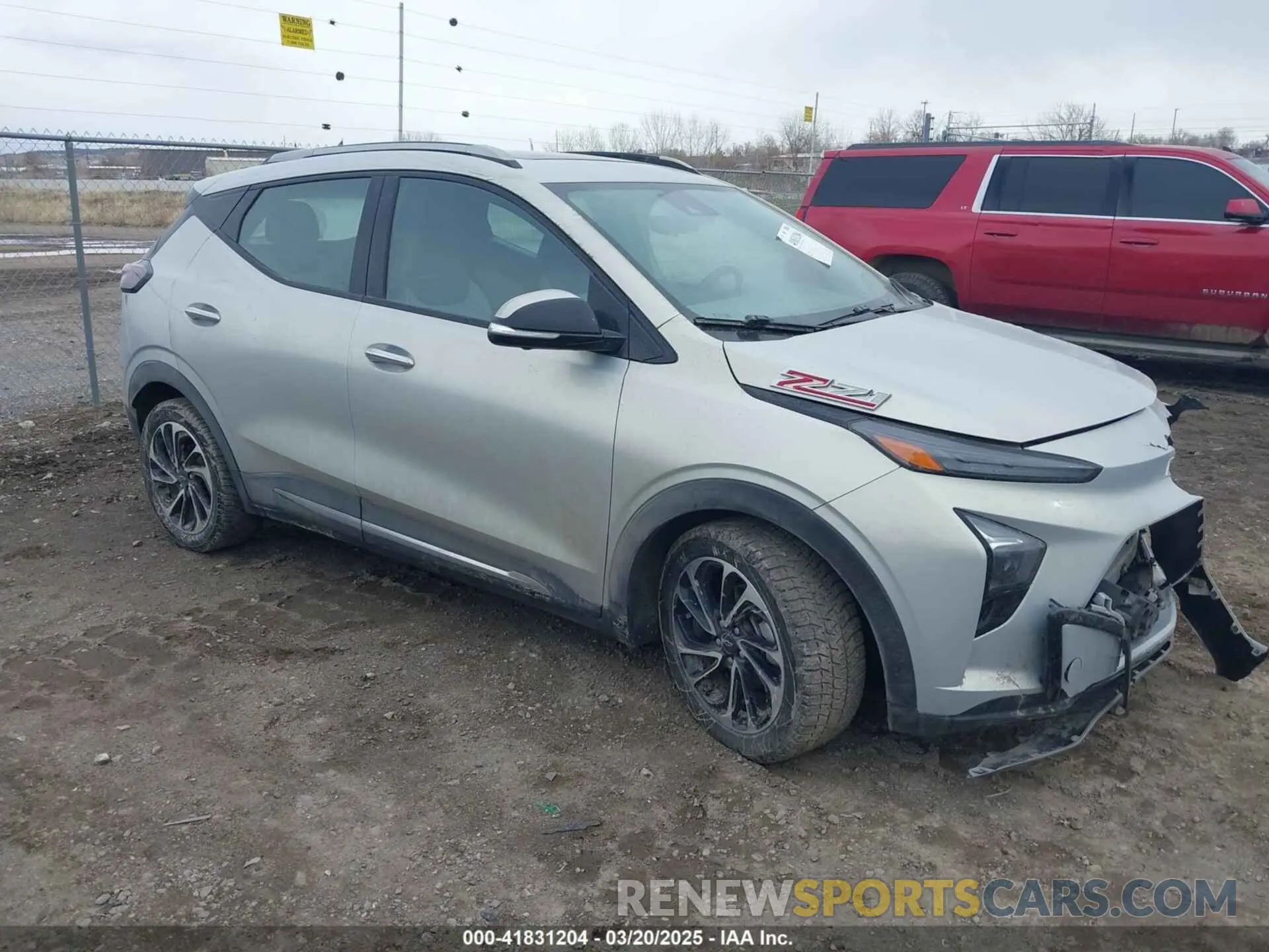 1 Photograph of a damaged car 1G1FZ6S06N4134259 CHEVROLET BOLT EUV 2022