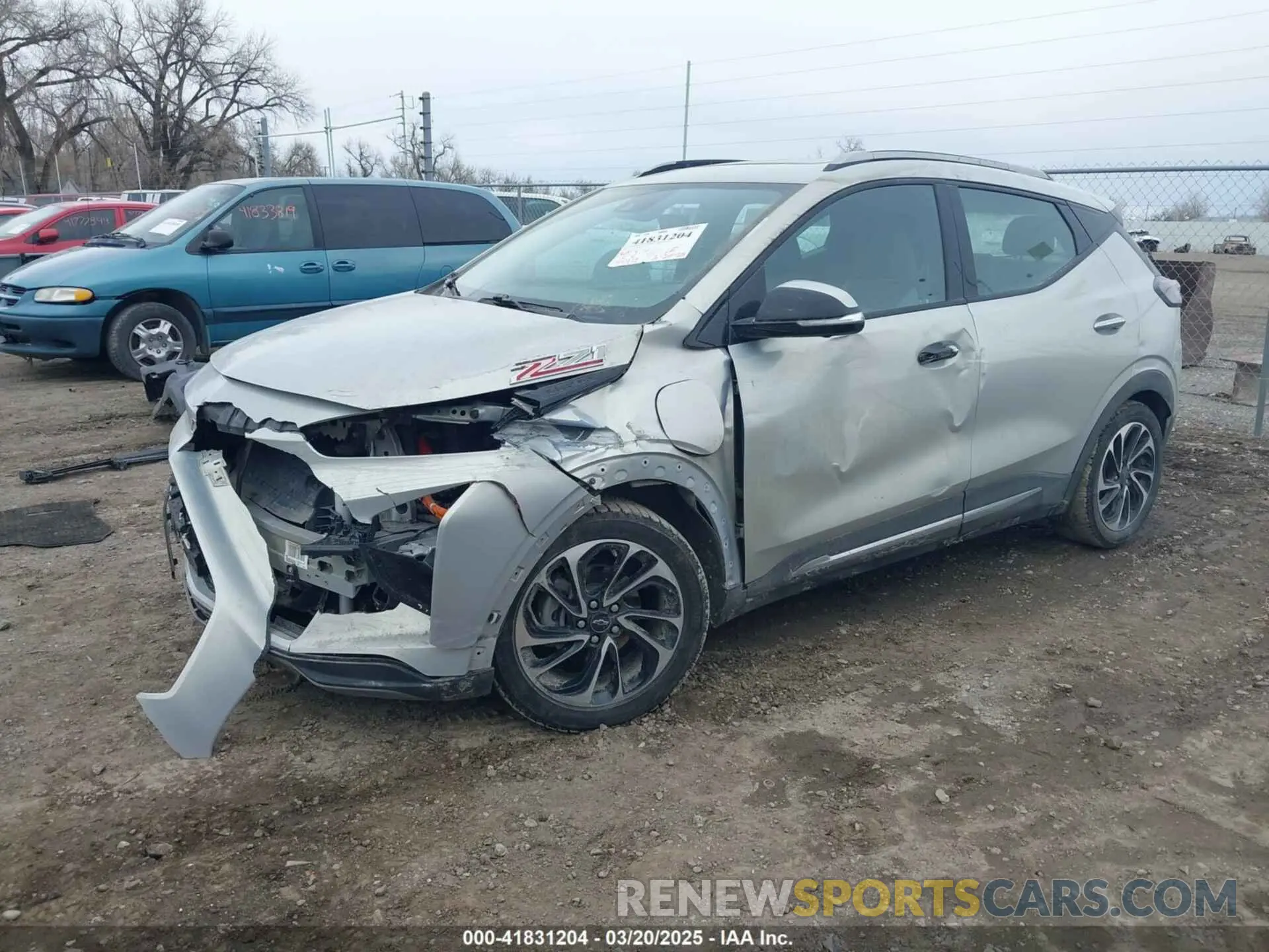 2 Photograph of a damaged car 1G1FZ6S06N4134259 CHEVROLET BOLT EUV 2022