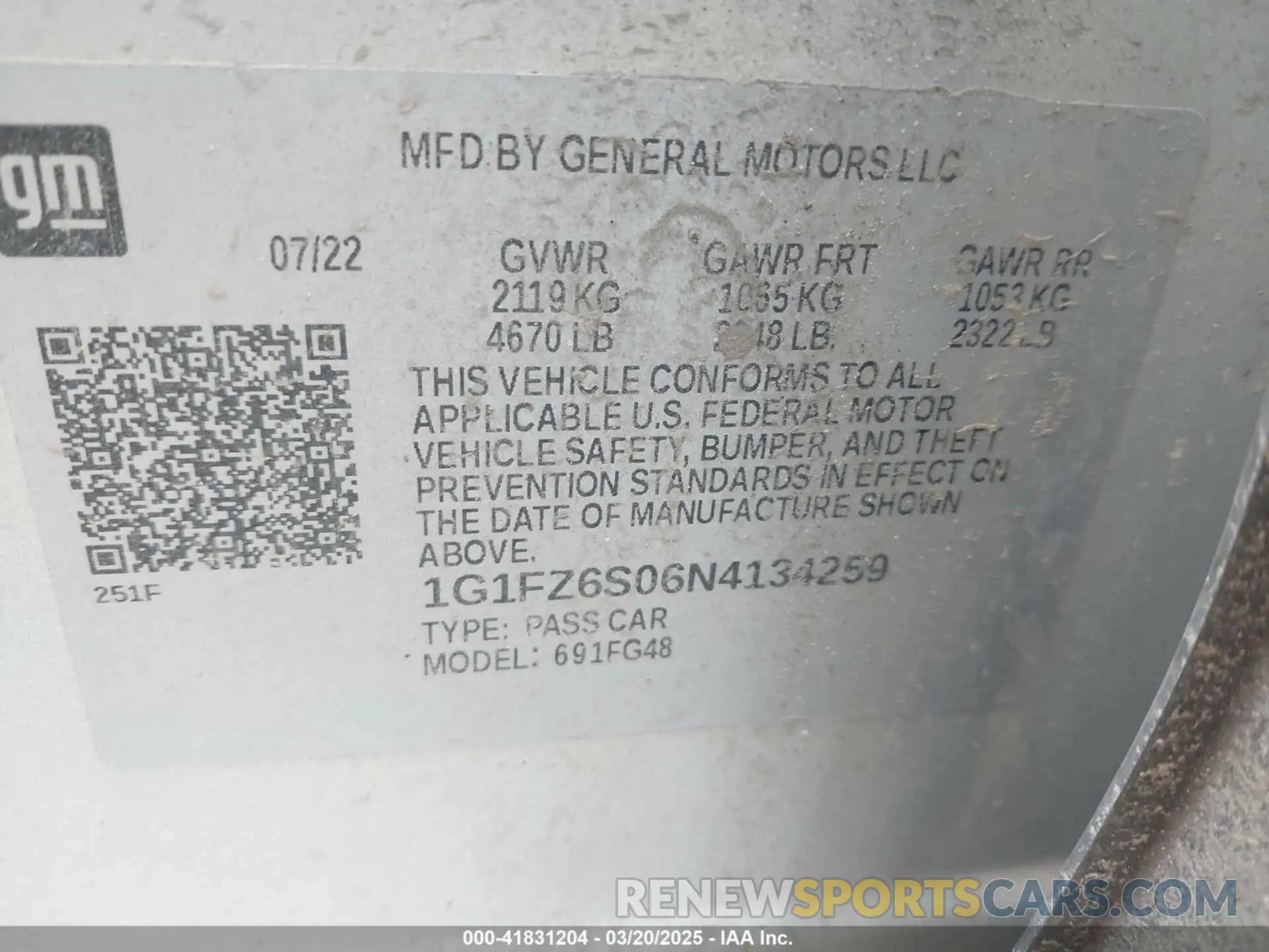 9 Photograph of a damaged car 1G1FZ6S06N4134259 CHEVROLET BOLT EUV 2022