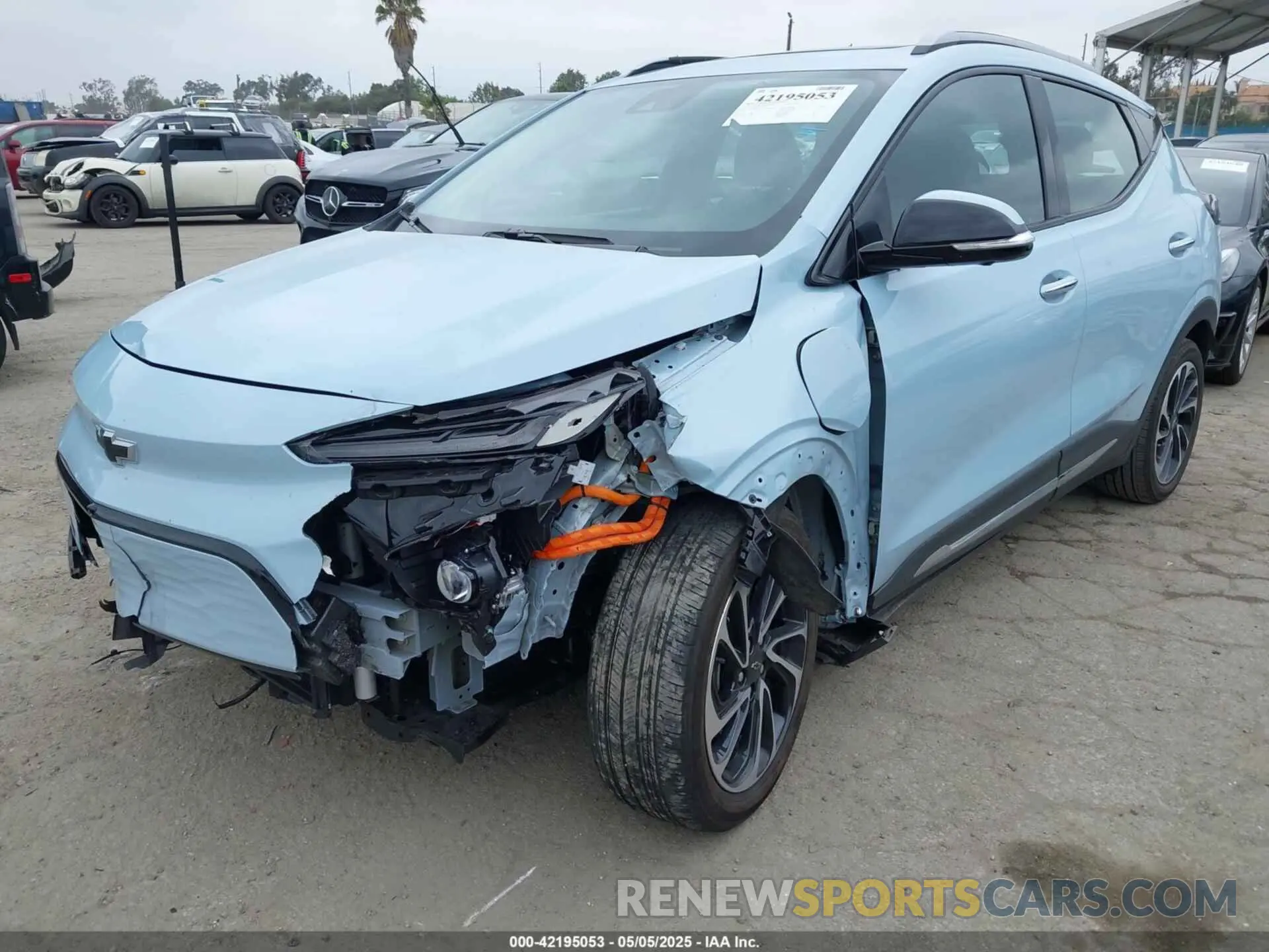2 Photograph of a damaged car 1G1FZ6S08N4124753 CHEVROLET BOLT EUV 2022