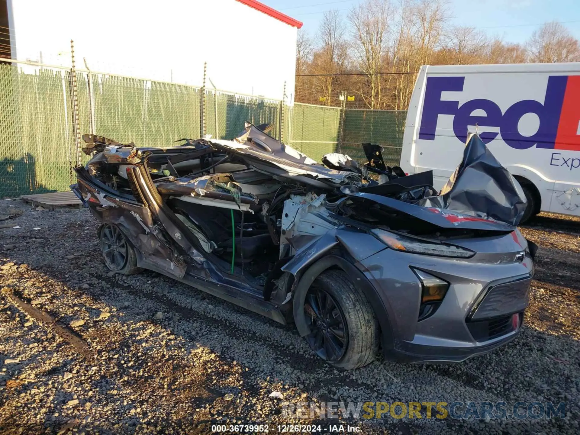 1 Photograph of a damaged car 1G1FZ6S0XN4104827 CHEVROLET BOLT EUV 2022