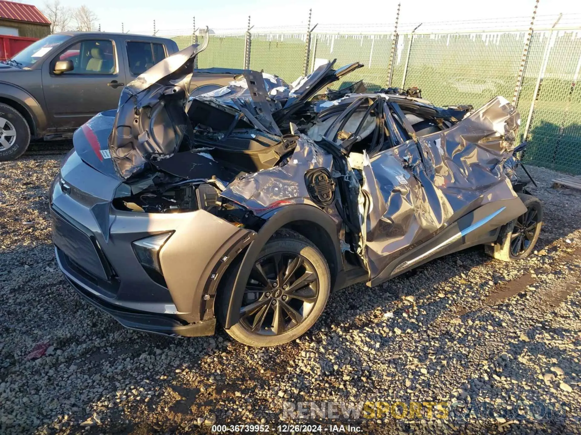 2 Photograph of a damaged car 1G1FZ6S0XN4104827 CHEVROLET BOLT EUV 2022