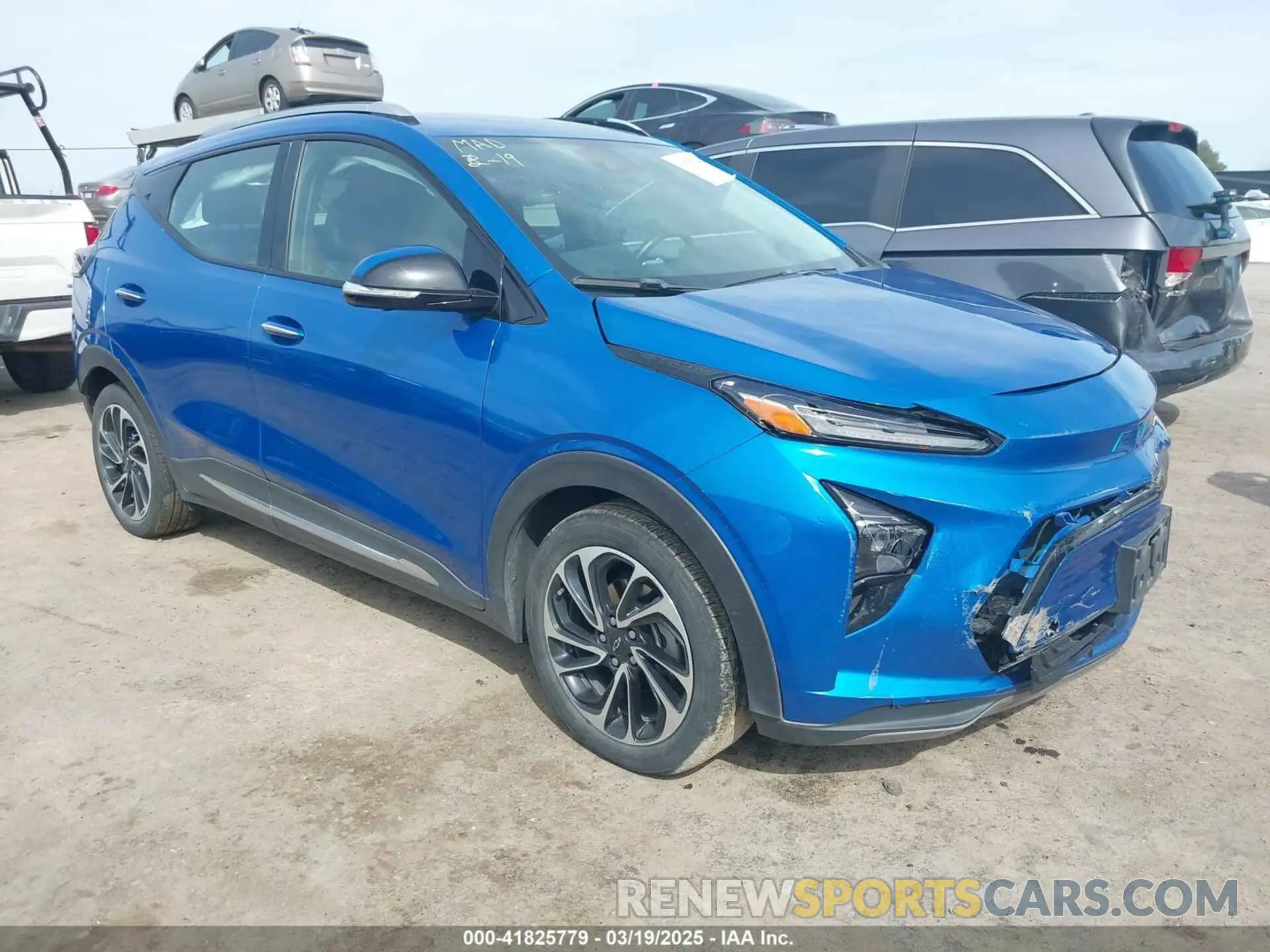 1 Photograph of a damaged car 1G1FZ6S0XN4109848 CHEVROLET BOLT EUV 2022